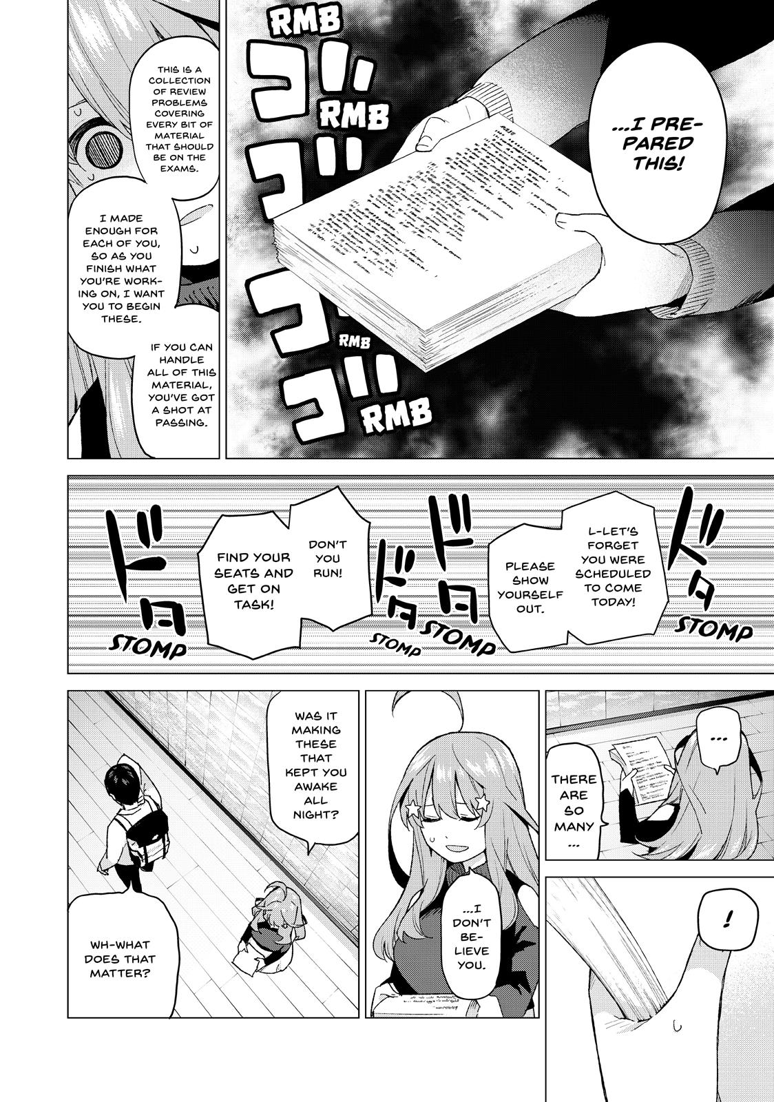 The Quintessential Quintuplets Chapter 39 - Page 4