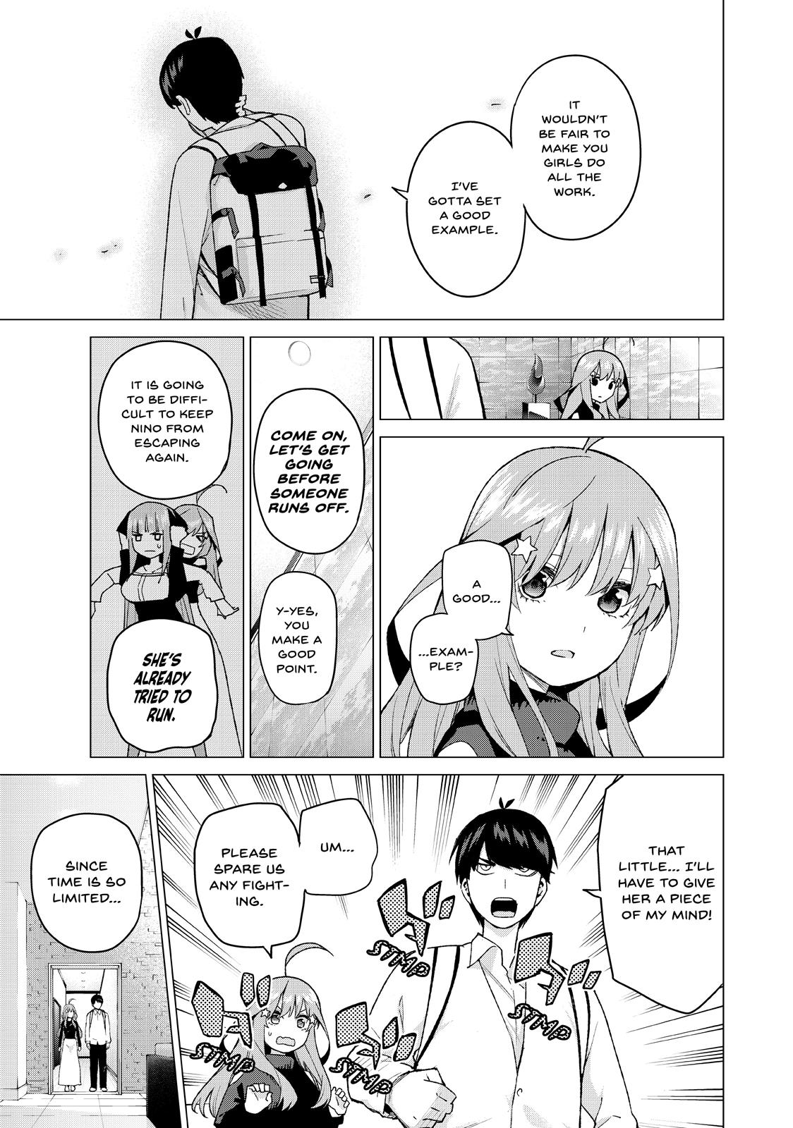 The Quintessential Quintuplets Chapter 39 - Page 5