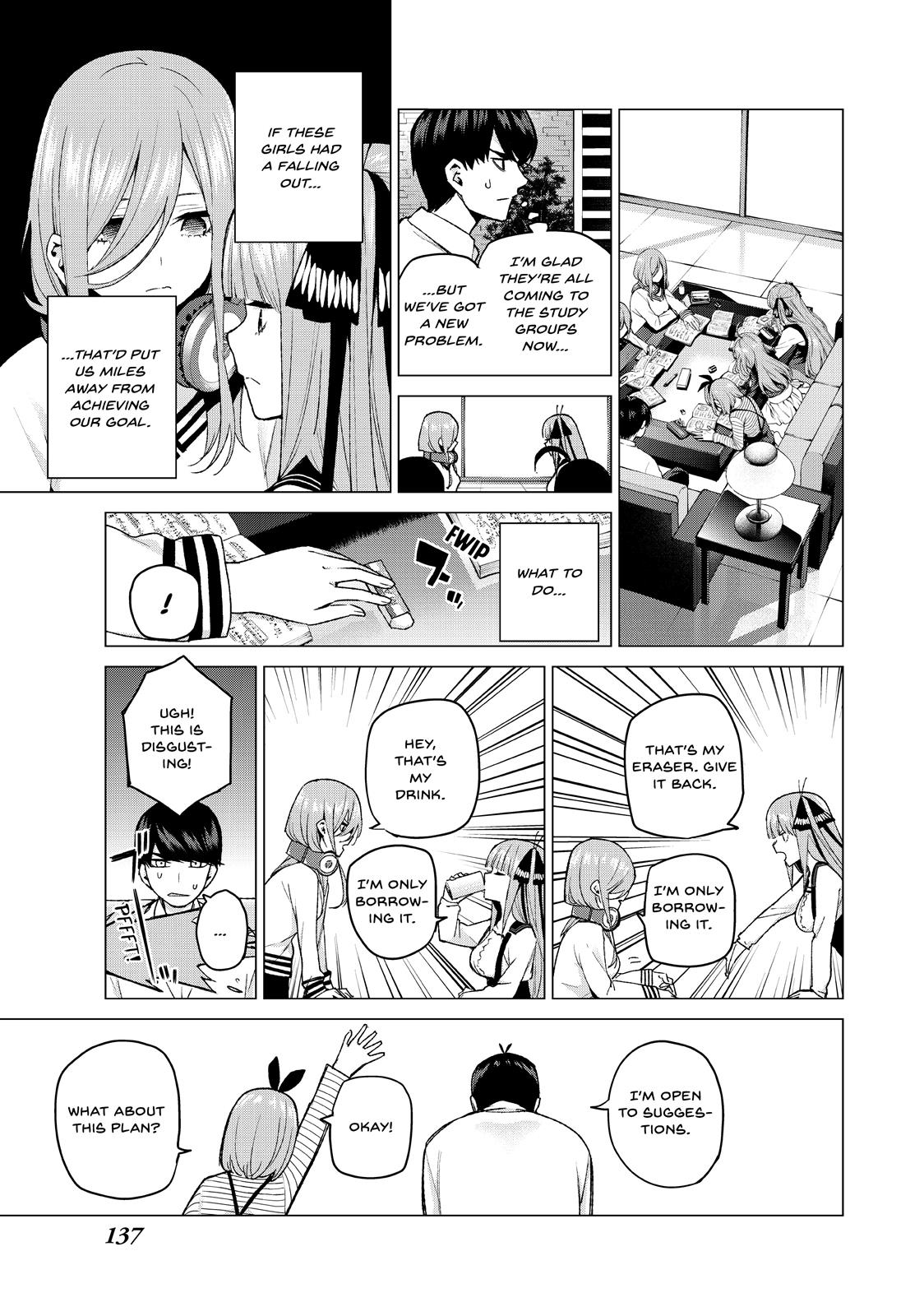 The Quintessential Quintuplets Chapter 39 - Page 9