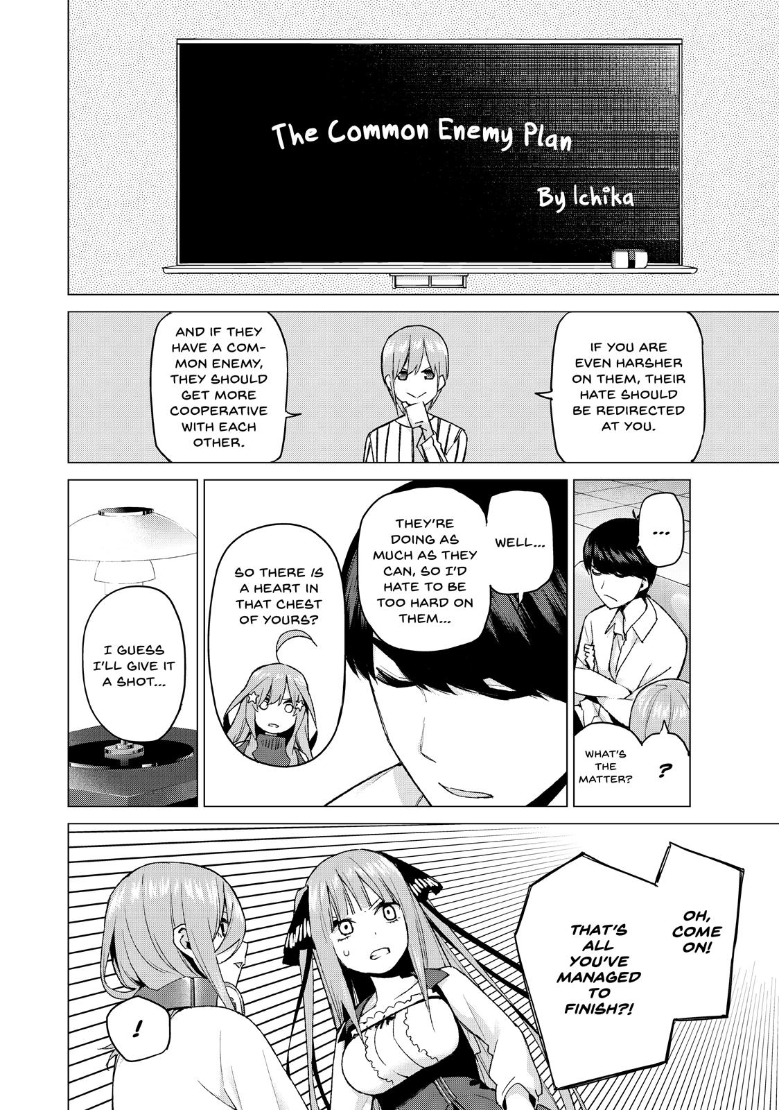 The Quintessential Quintuplets Chapter 39 - Page 12