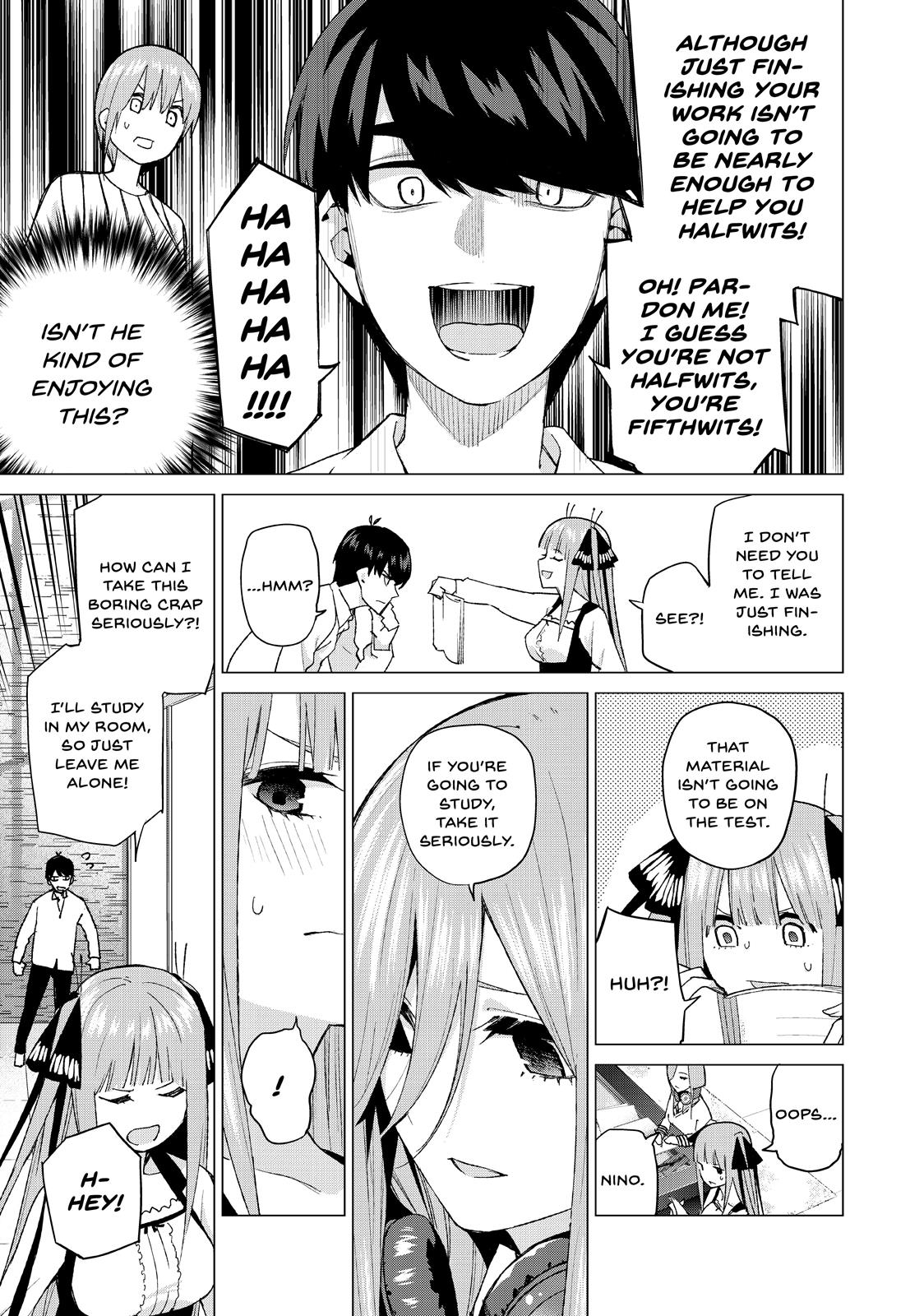 The Quintessential Quintuplets Chapter 39 - Page 13