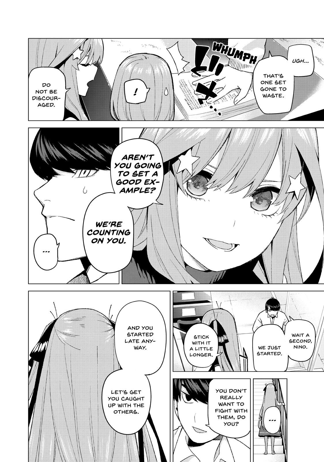The Quintessential Quintuplets Chapter 39 - Page 14