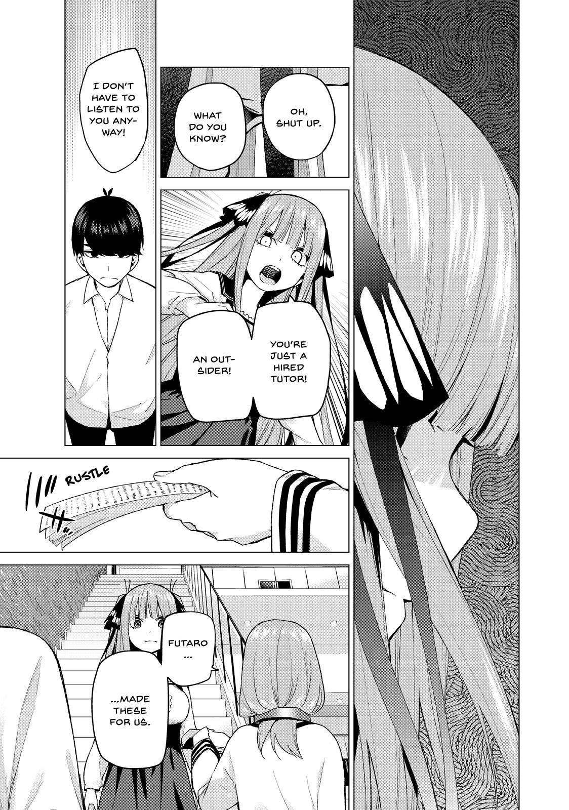 The Quintessential Quintuplets Chapter 39 - Page 15