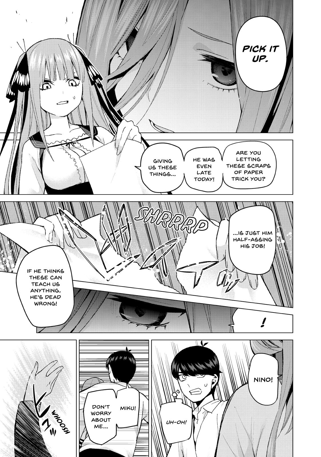 The Quintessential Quintuplets Chapter 39 - Page 17