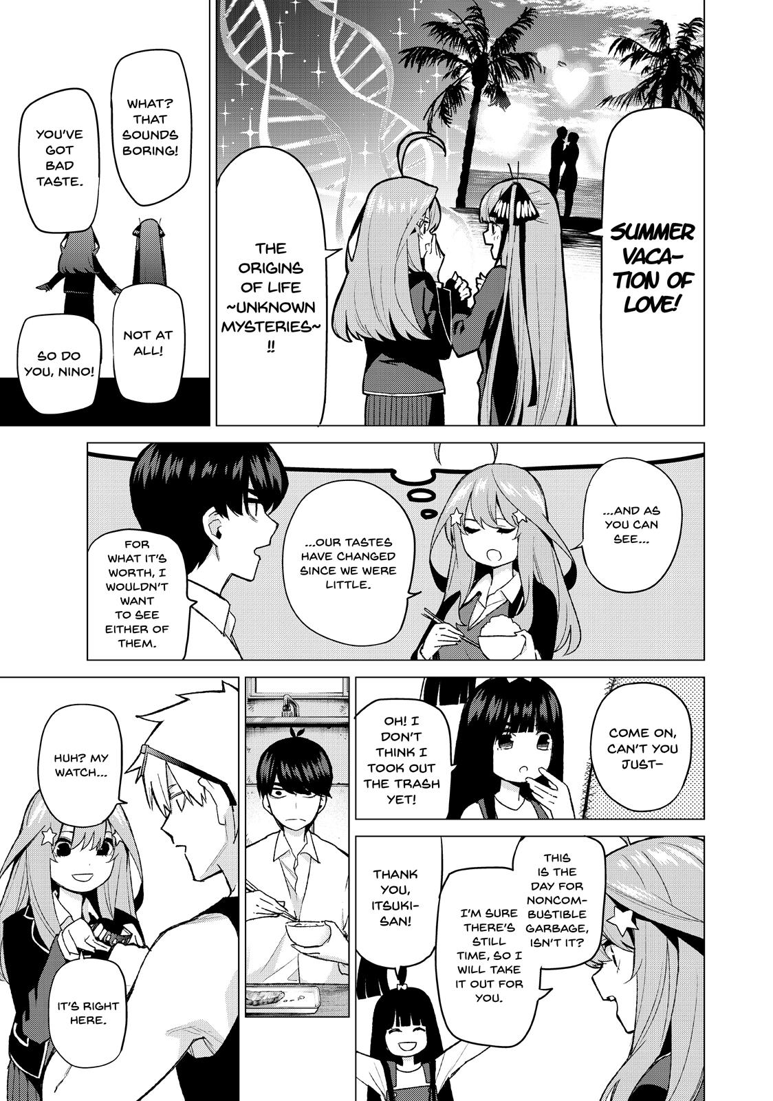 The Quintessential Quintuplets Chapter 43 - Page 12