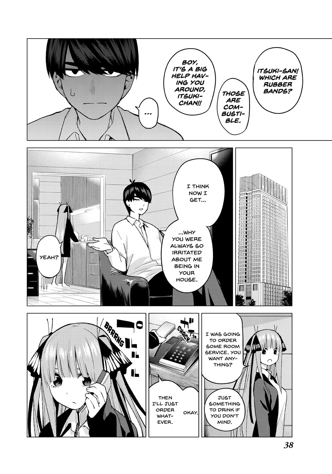 The Quintessential Quintuplets Chapter 43 - Page 13