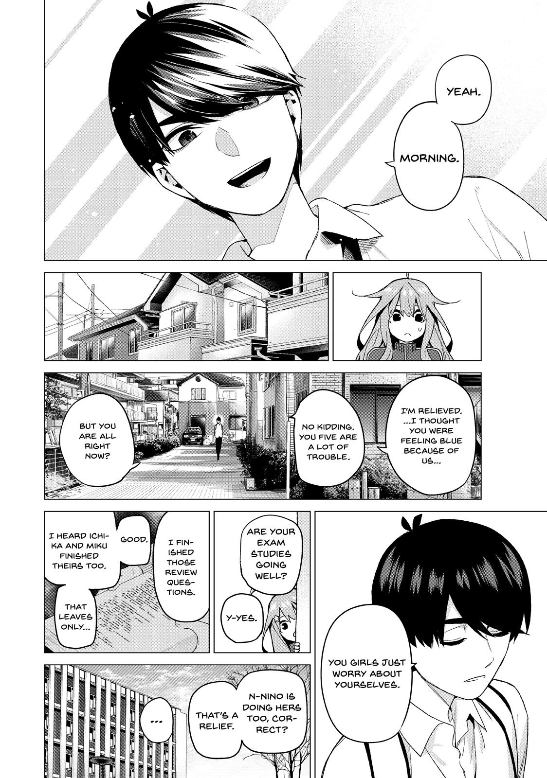 The Quintessential Quintuplets Chapter 45 - Page 4