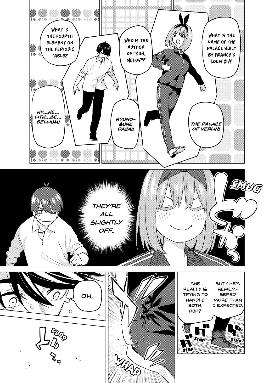 The Quintessential Quintuplets Chapter 45 - Page 9