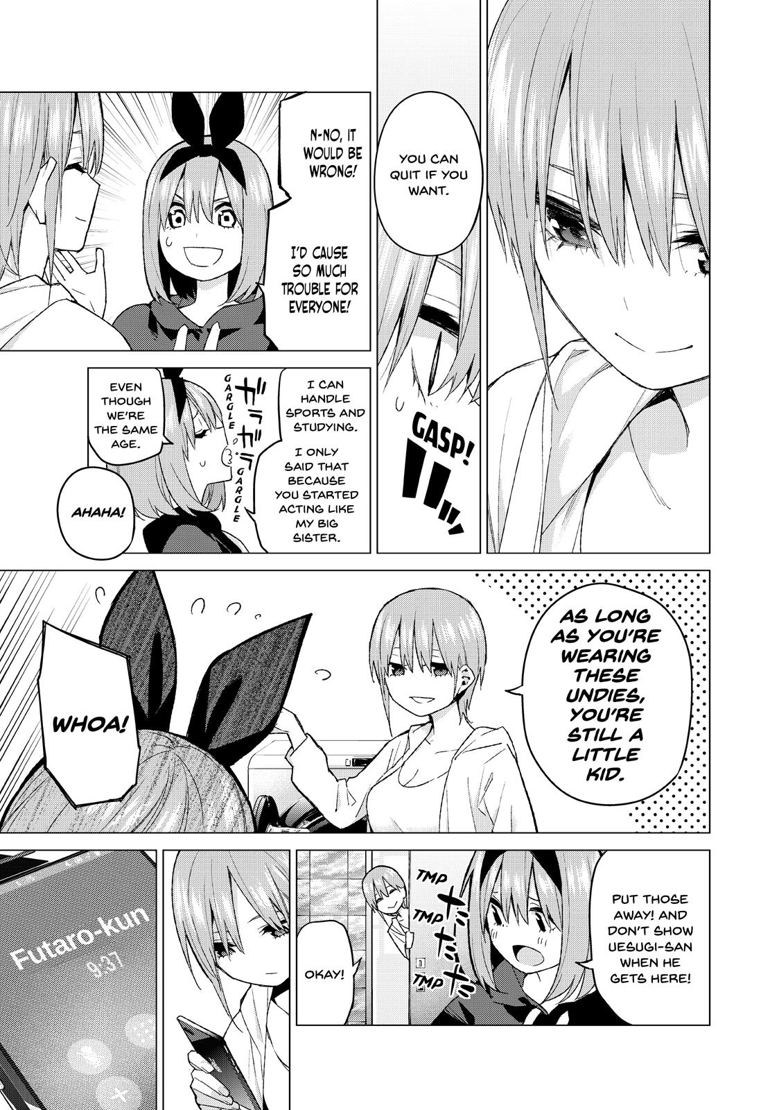 The Quintessential Quintuplets Chapter 45 - Page 17