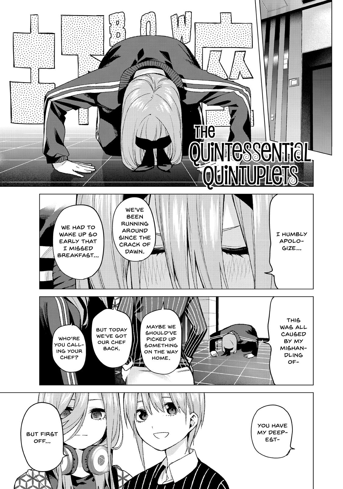 The Quintessential Quintuplets Chapter 48 - Page 1