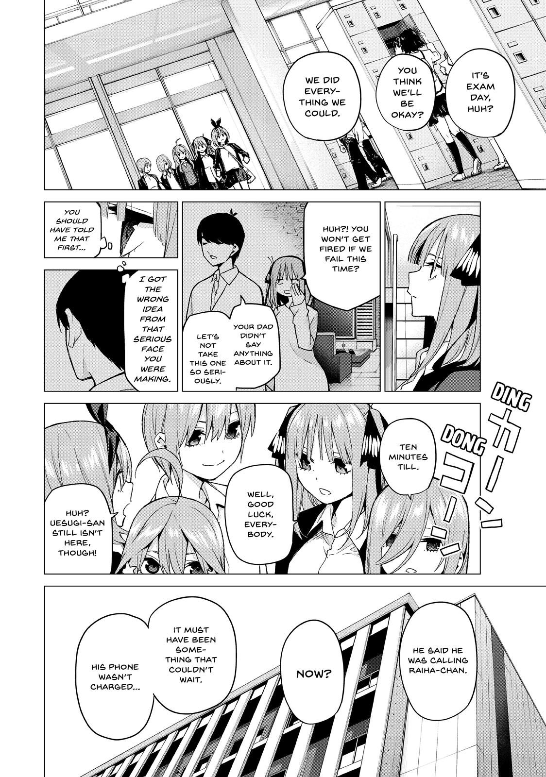 The Quintessential Quintuplets Chapter 48 - Page 13