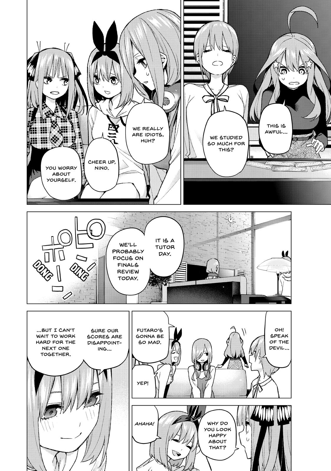 The Quintessential Quintuplets Chapter 49 - Page 4