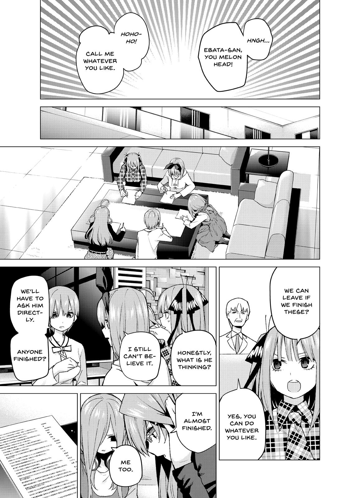 The Quintessential Quintuplets Chapter 49 - Page 11