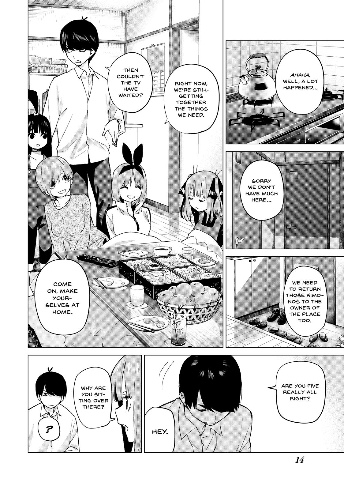 The Quintessential Quintuplets Chapter 51 - Page 12