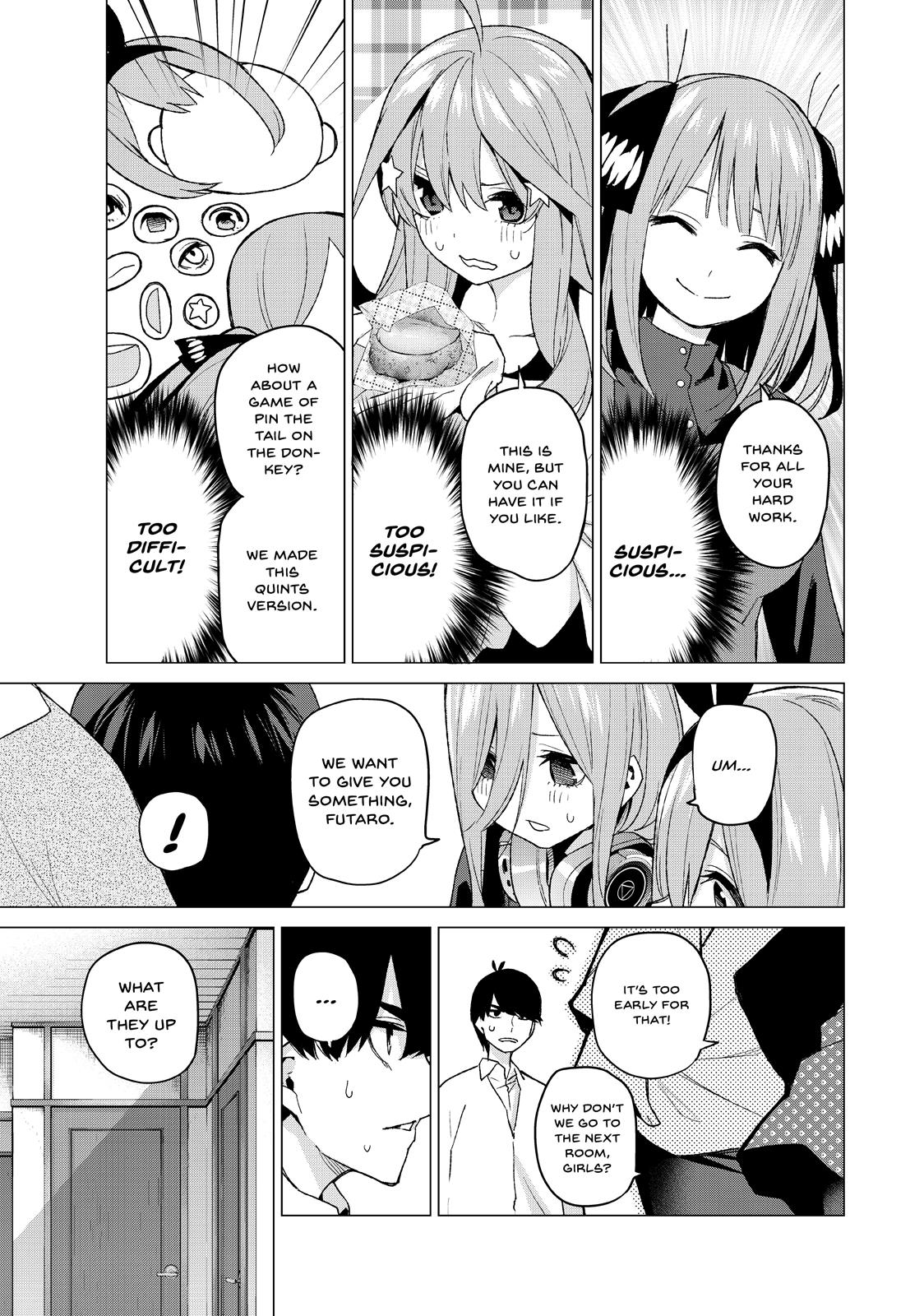 The Quintessential Quintuplets Chapter 51 - Page 15