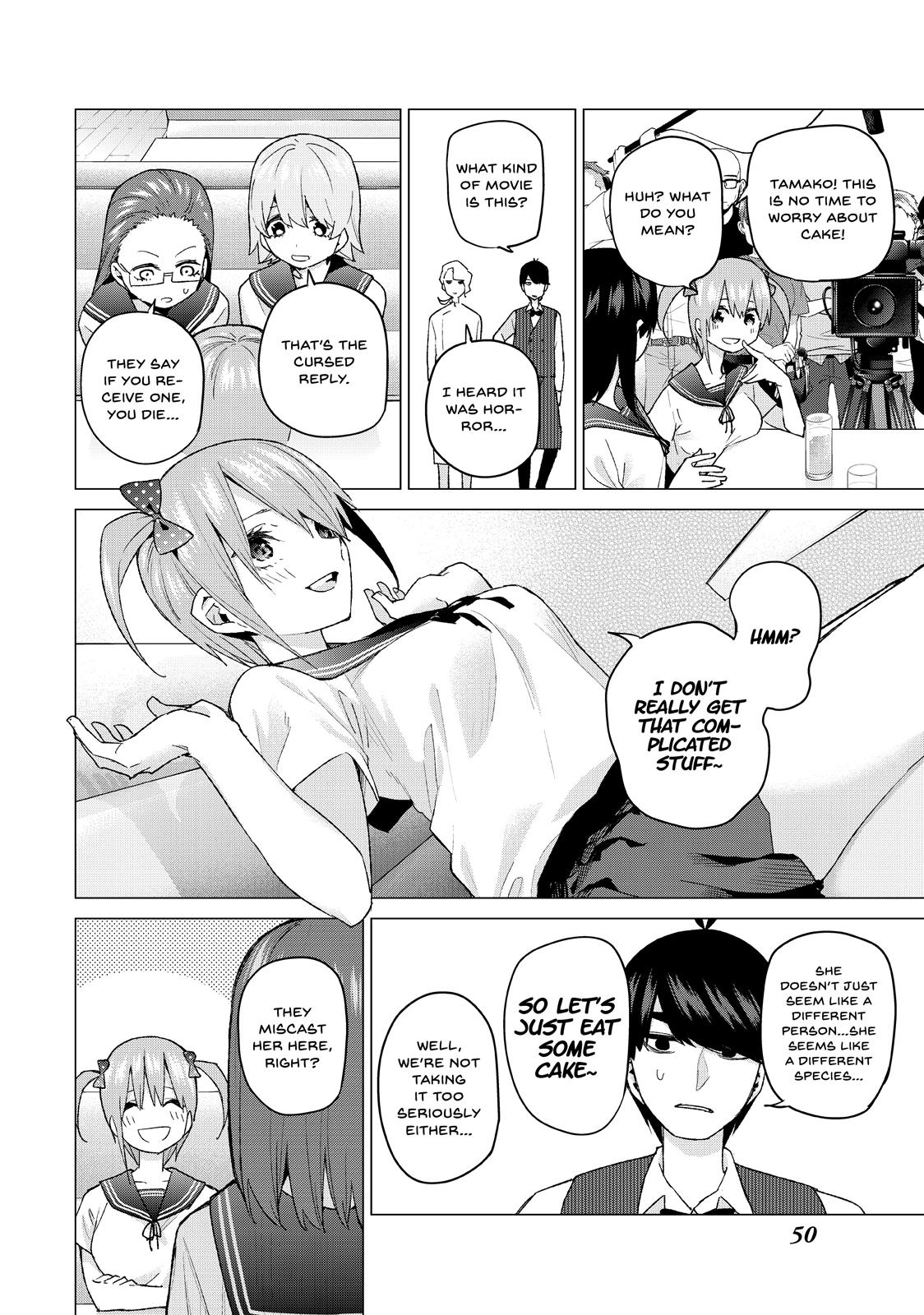 The Quintessential Quintuplets Chapter 53 - Page 4