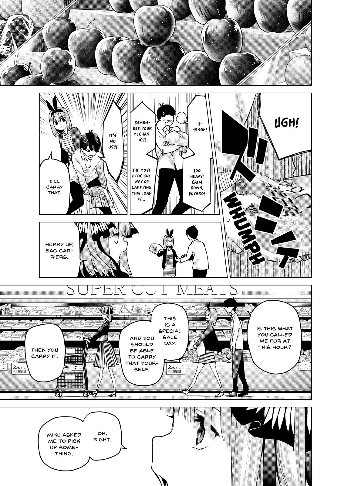 The Quintessential Quintuplets Chapter 54 - Page 3