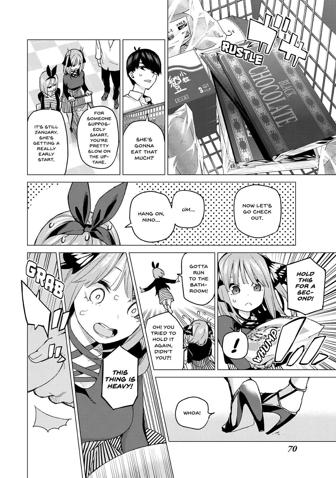 The Quintessential Quintuplets Chapter 54 - Page 4