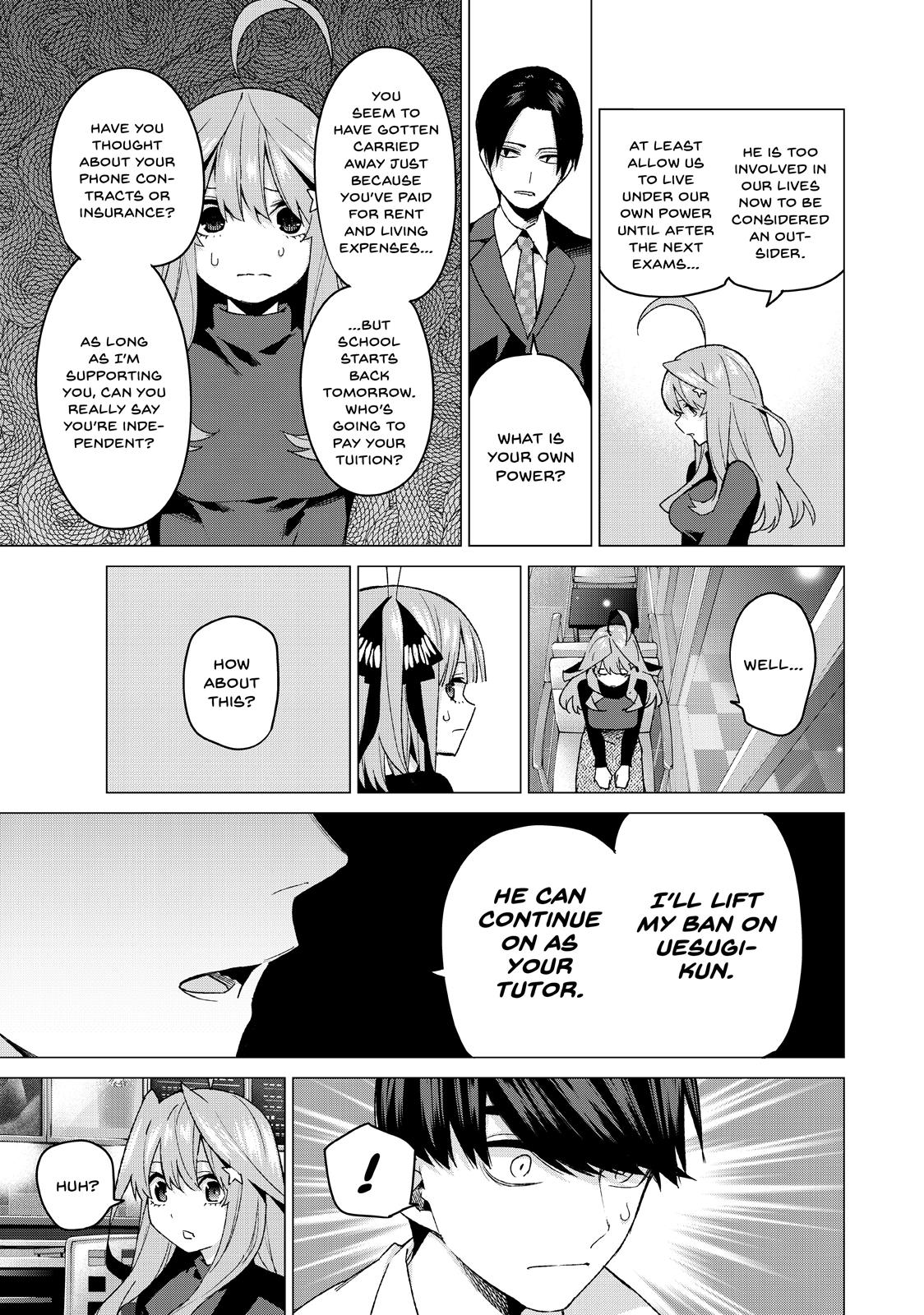 The Quintessential Quintuplets Chapter 54 - Page 11
