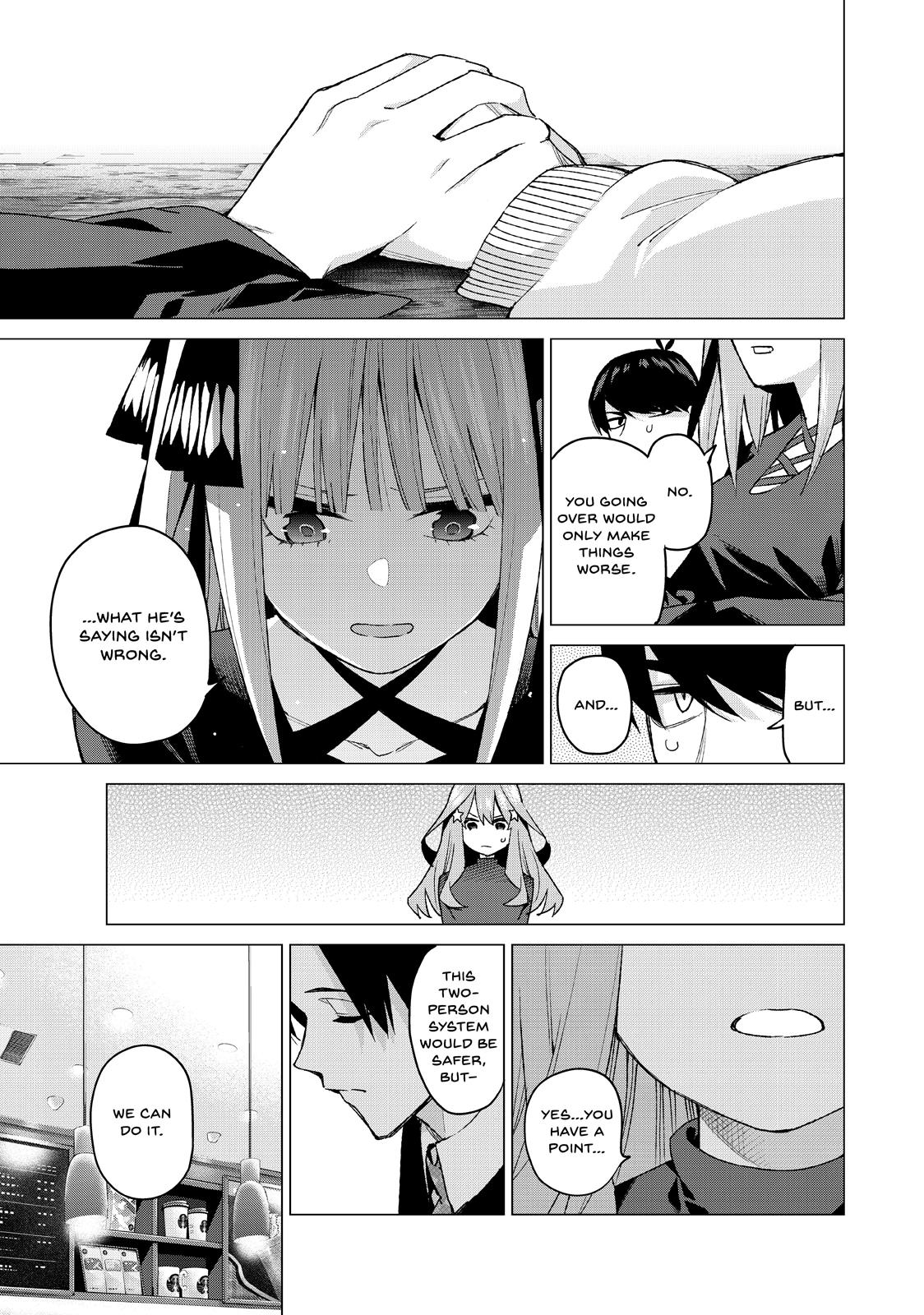 The Quintessential Quintuplets Chapter 54 - Page 13