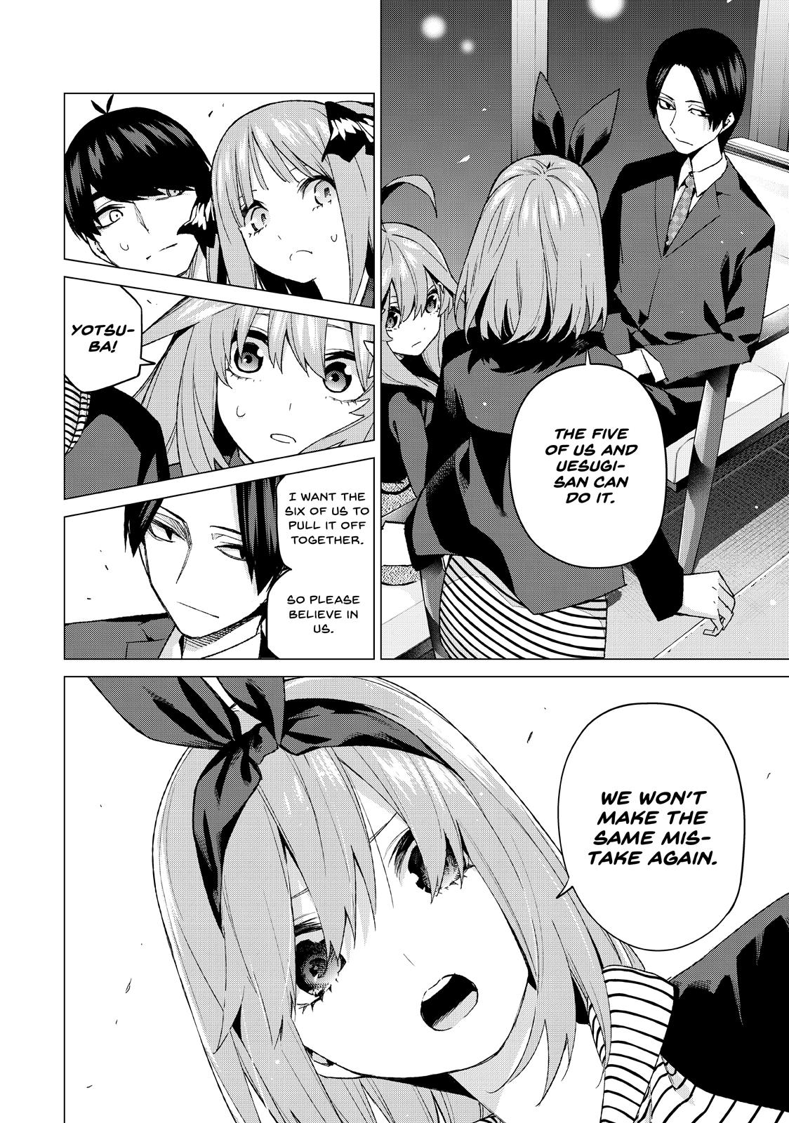 The Quintessential Quintuplets Chapter 54 - Page 14