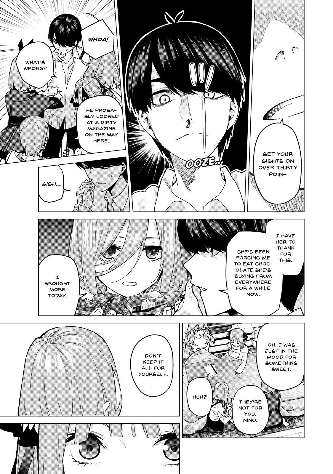 The Quintessential Quintuplets Chapter 55 - Page 3