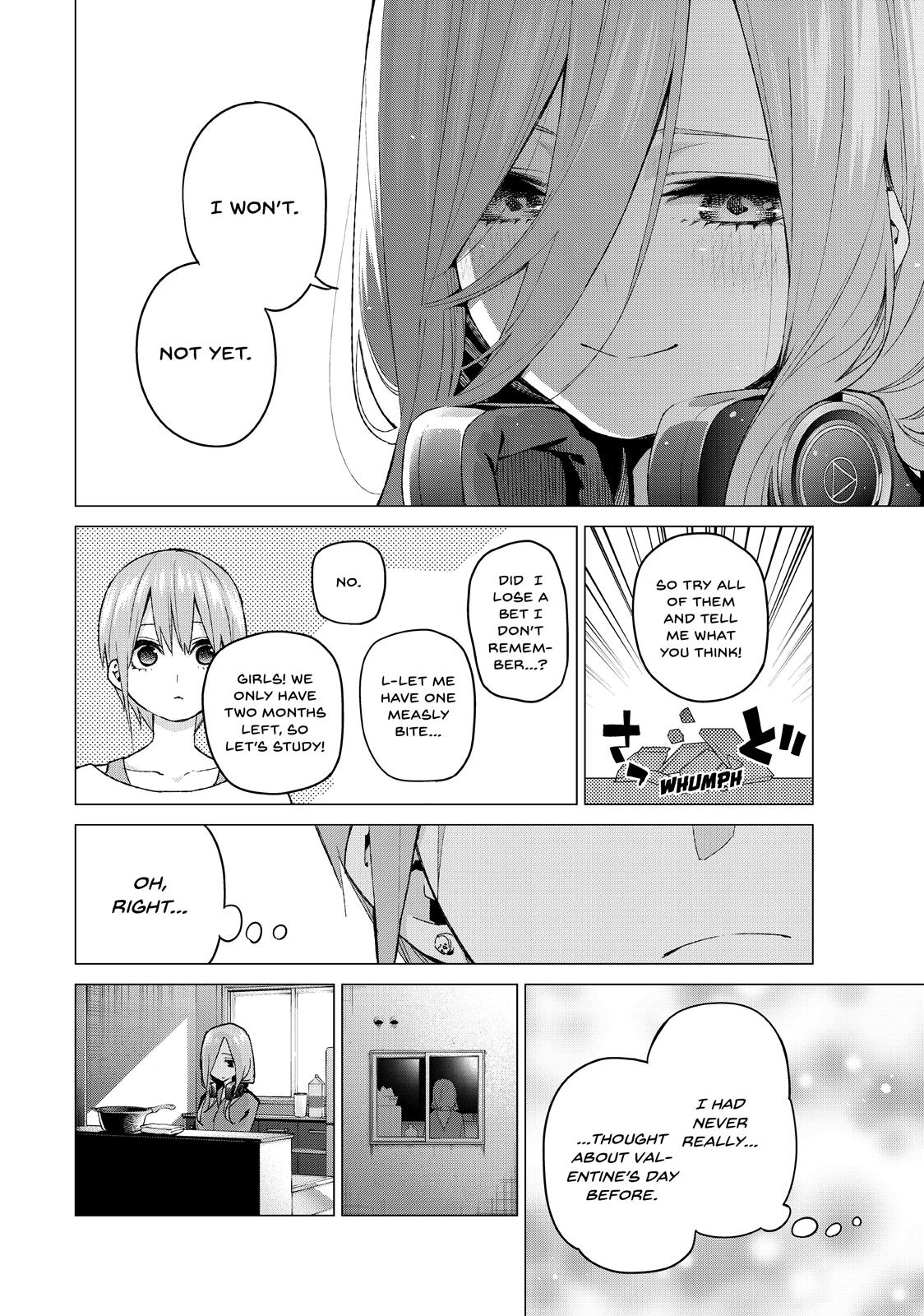 The Quintessential Quintuplets Chapter 55 - Page 4