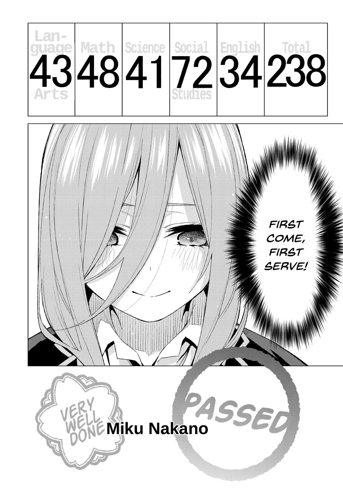 The Quintessential Quintuplets Chapter 55 - Page 20