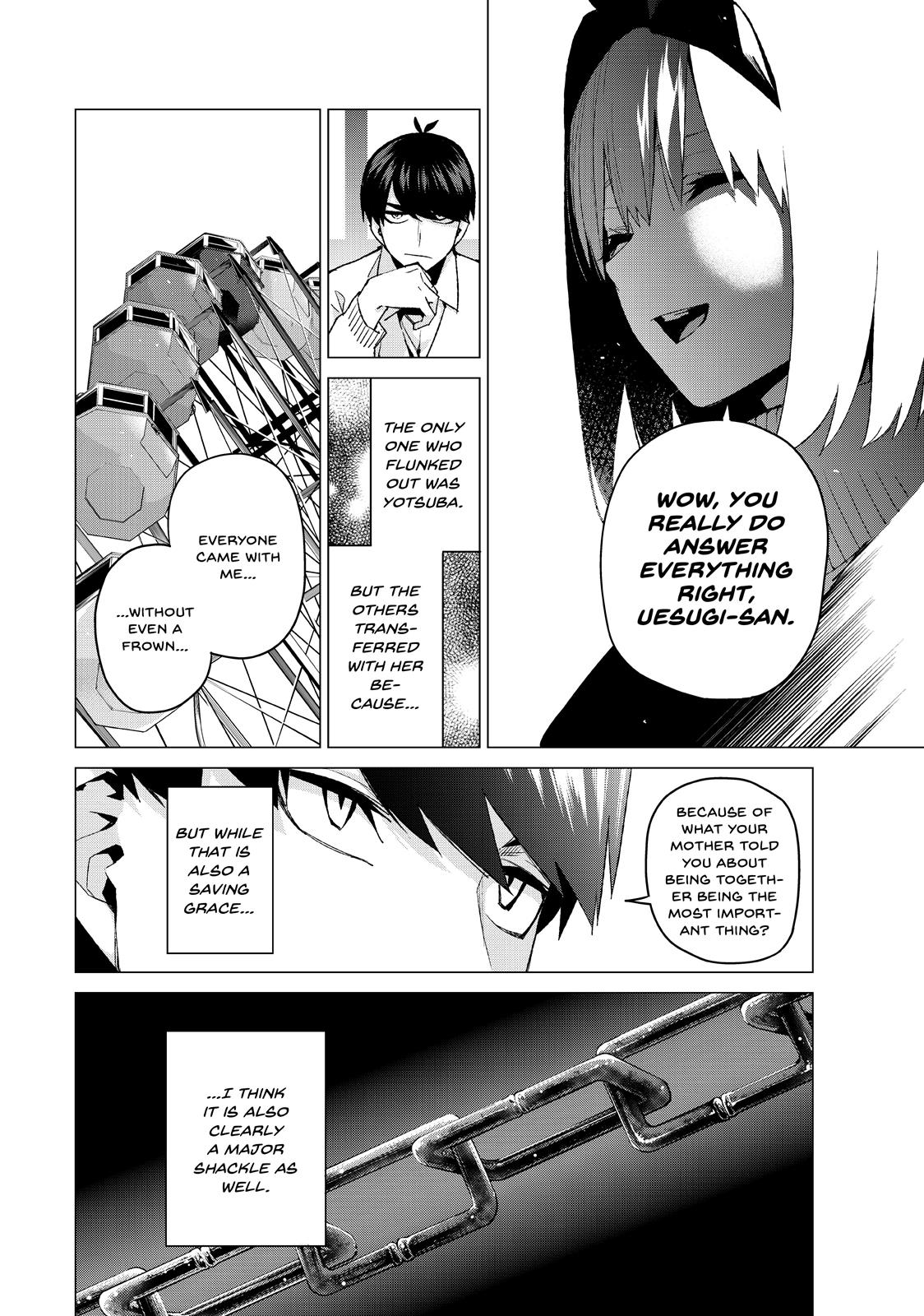 The Quintessential Quintuplets Chapter 56 - Page 12