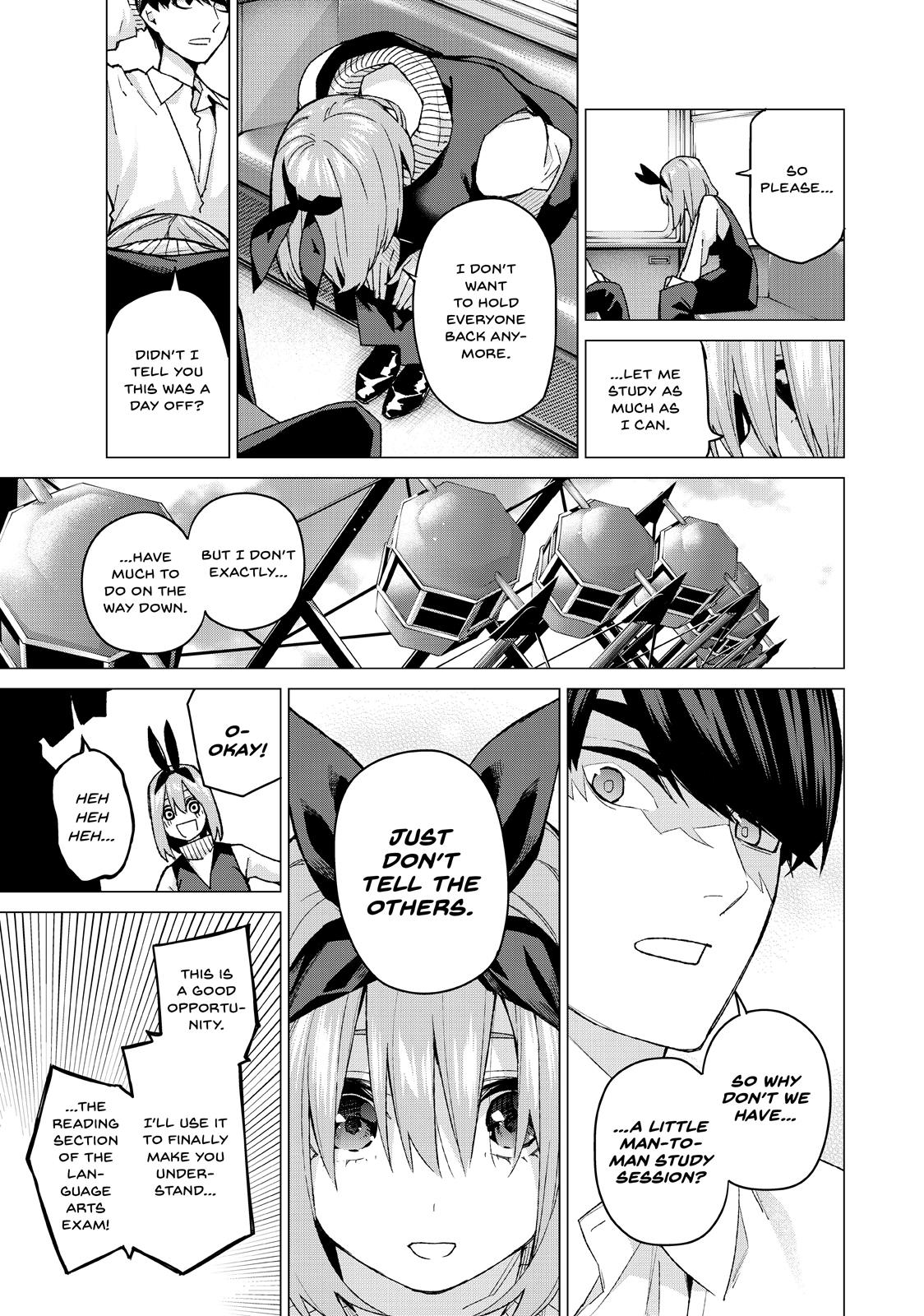 The Quintessential Quintuplets Chapter 56 - Page 13