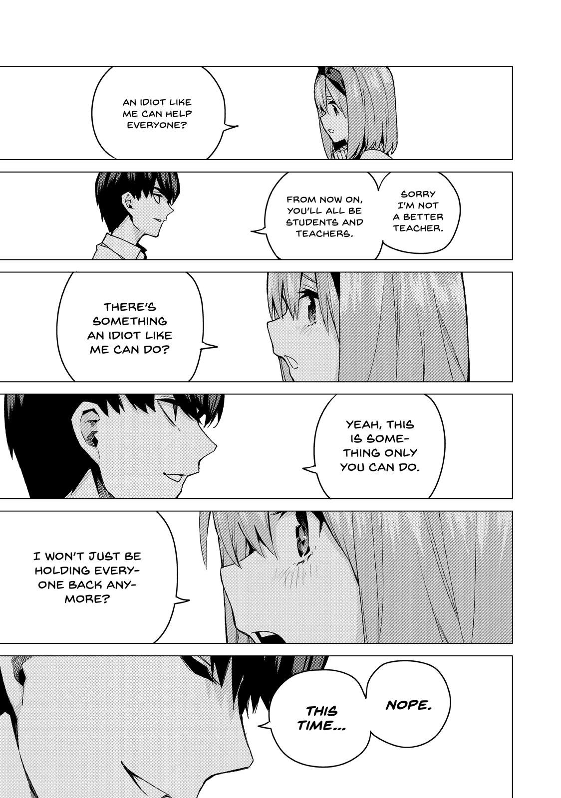 The Quintessential Quintuplets Chapter 56 - Page 17