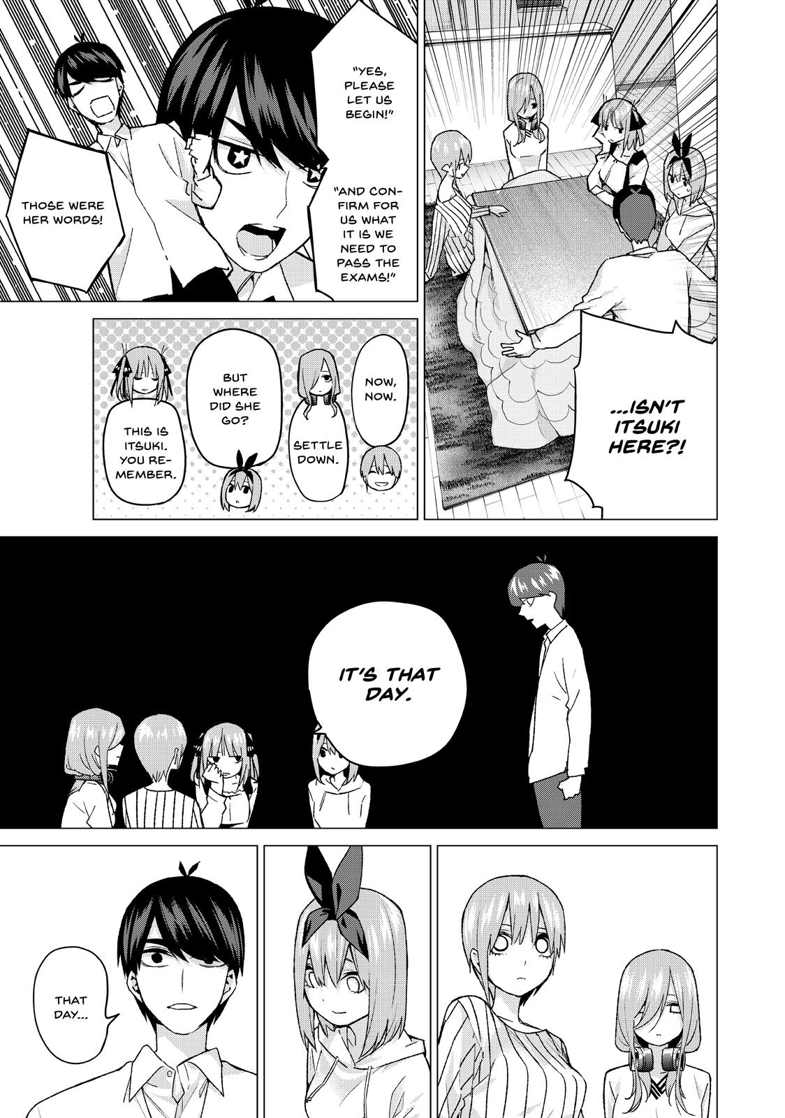 The Quintessential Quintuplets Chapter 57 - Page 3