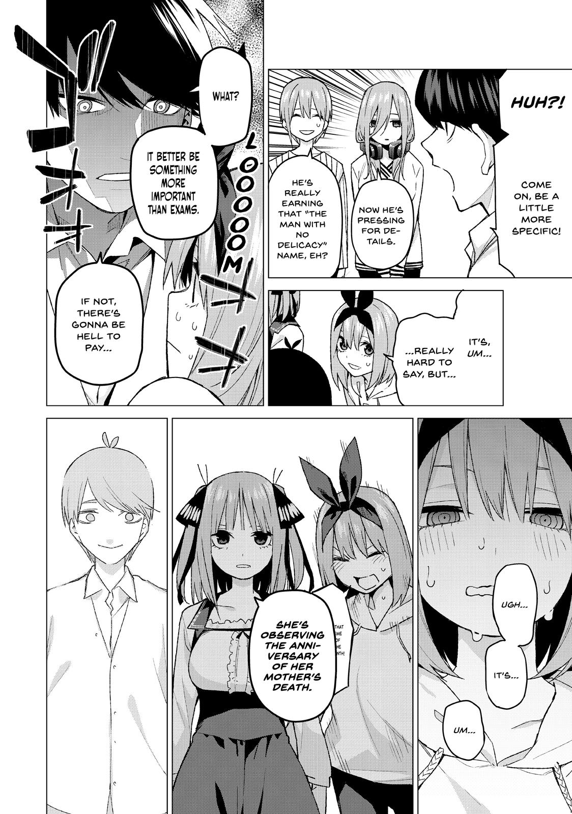 The Quintessential Quintuplets Chapter 57 - Page 4