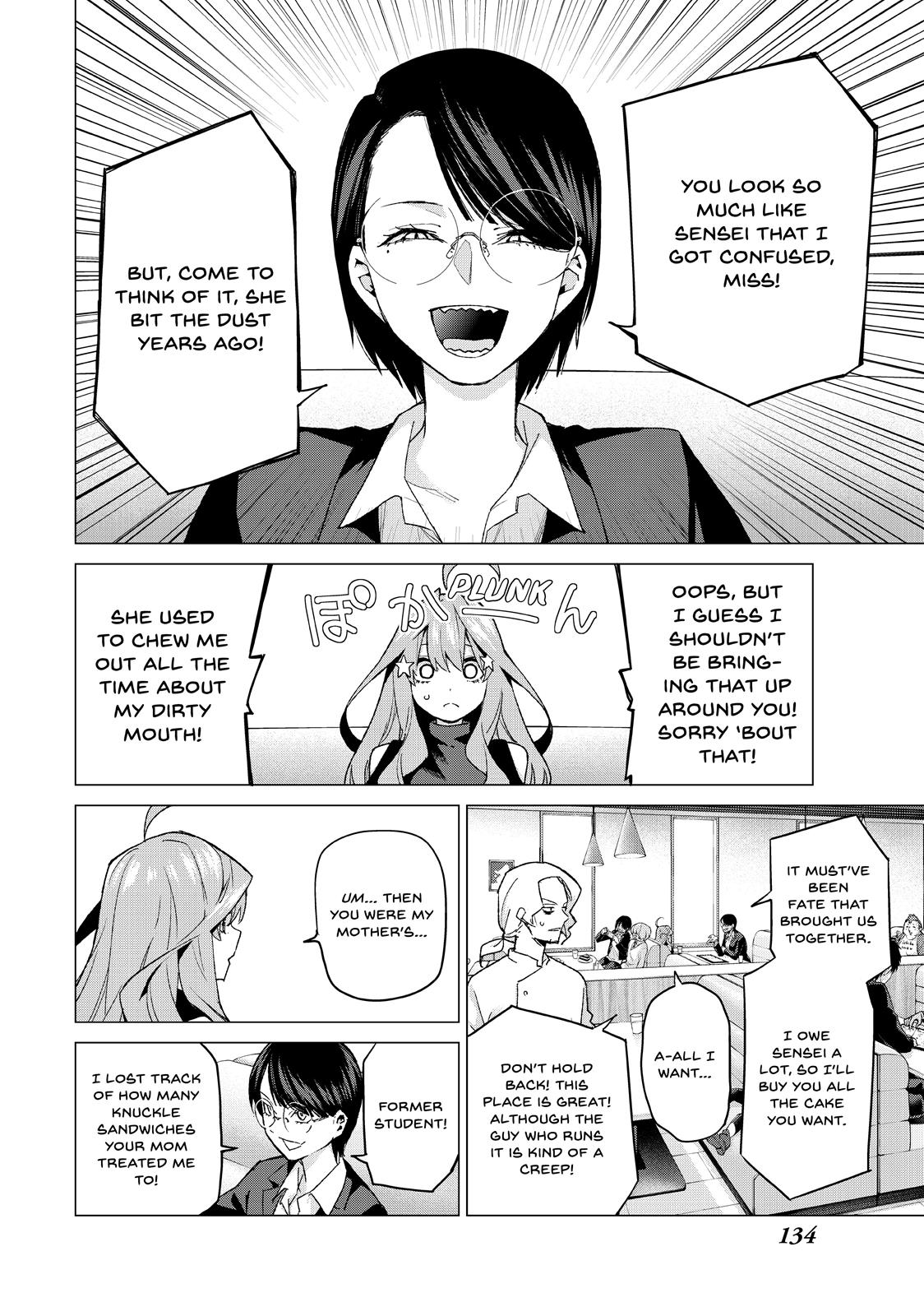 The Quintessential Quintuplets Chapter 57 - Page 8