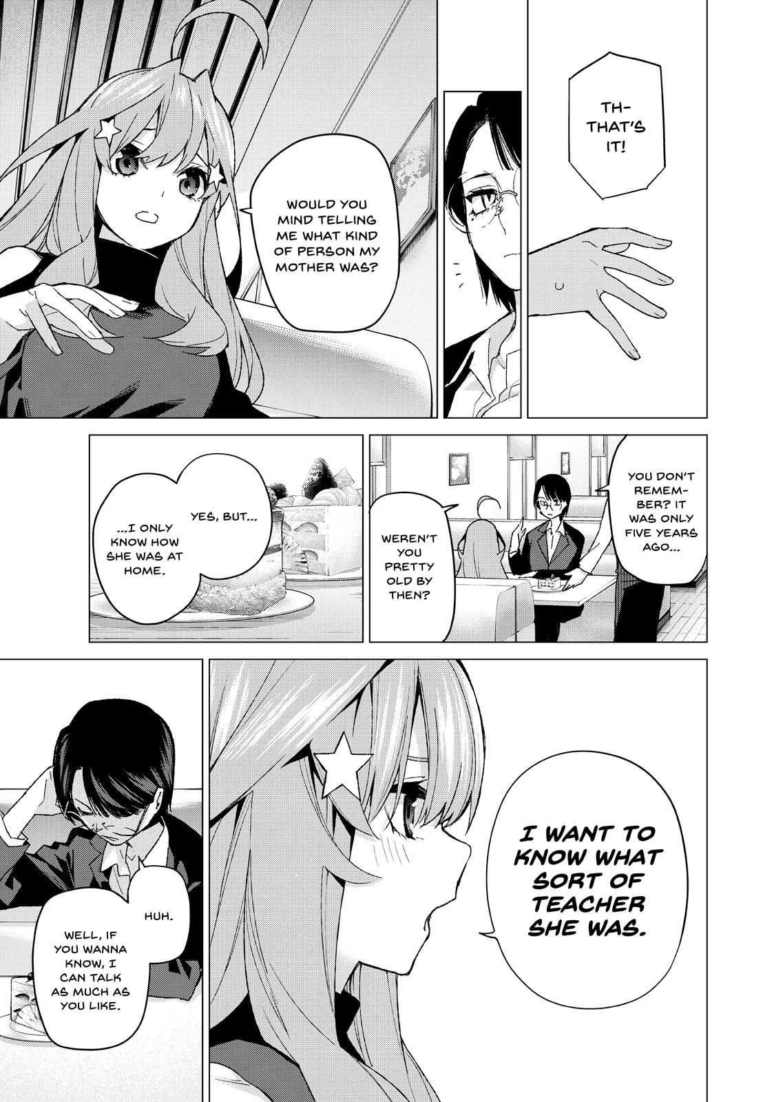 The Quintessential Quintuplets Chapter 57 - Page 9