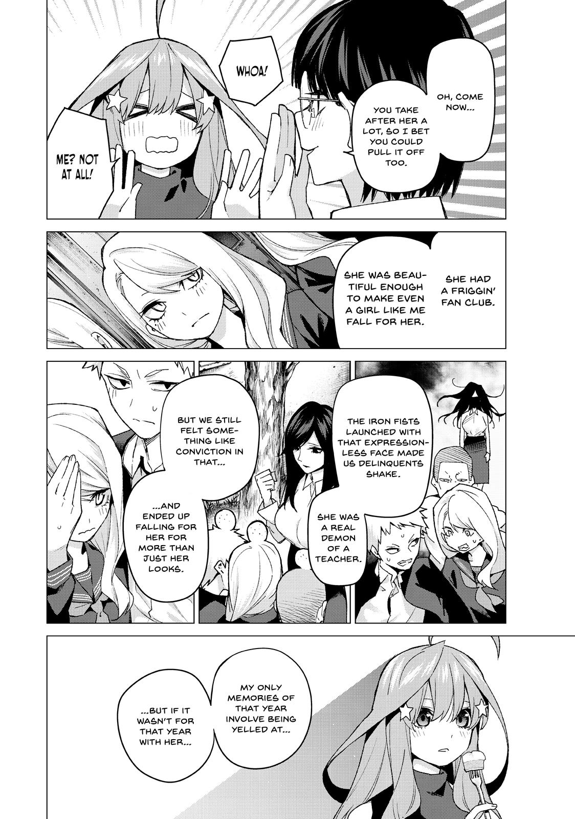 The Quintessential Quintuplets Chapter 57 - Page 12