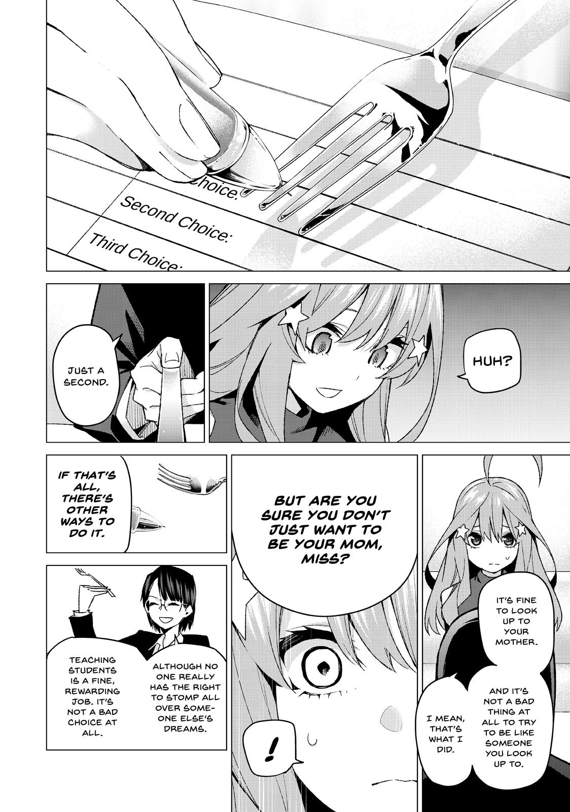 The Quintessential Quintuplets Chapter 57 - Page 14