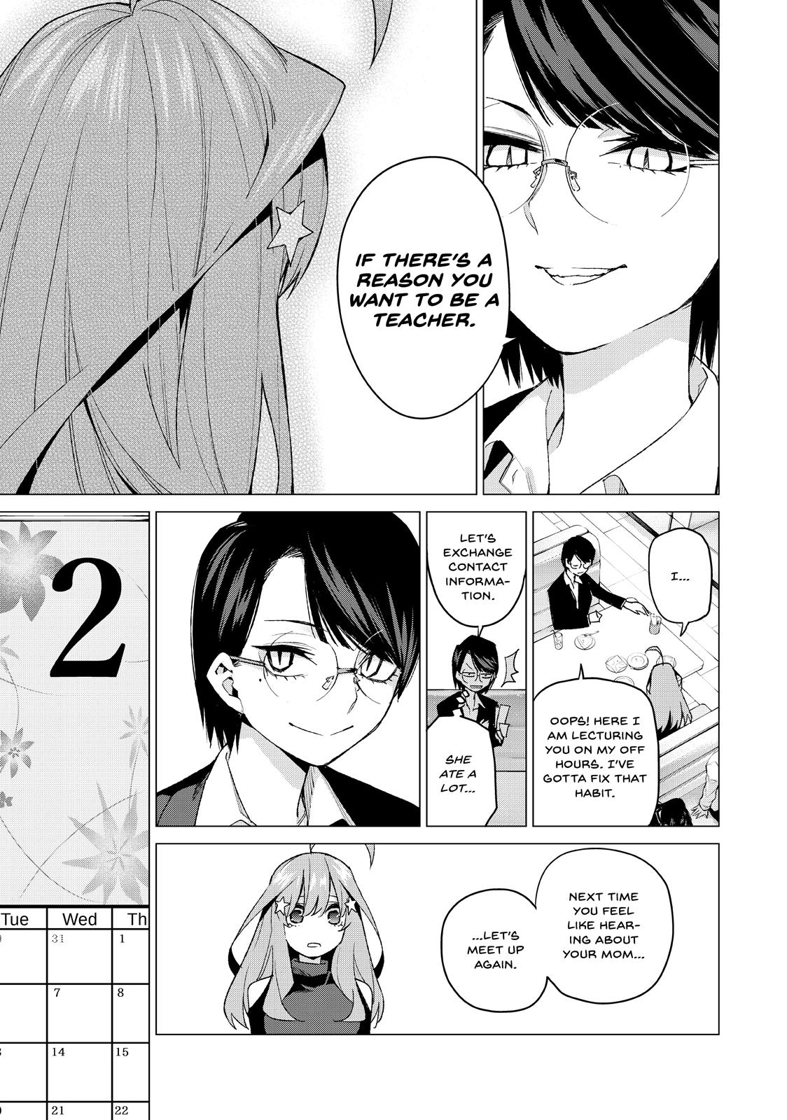 The Quintessential Quintuplets Chapter 57 - Page 15