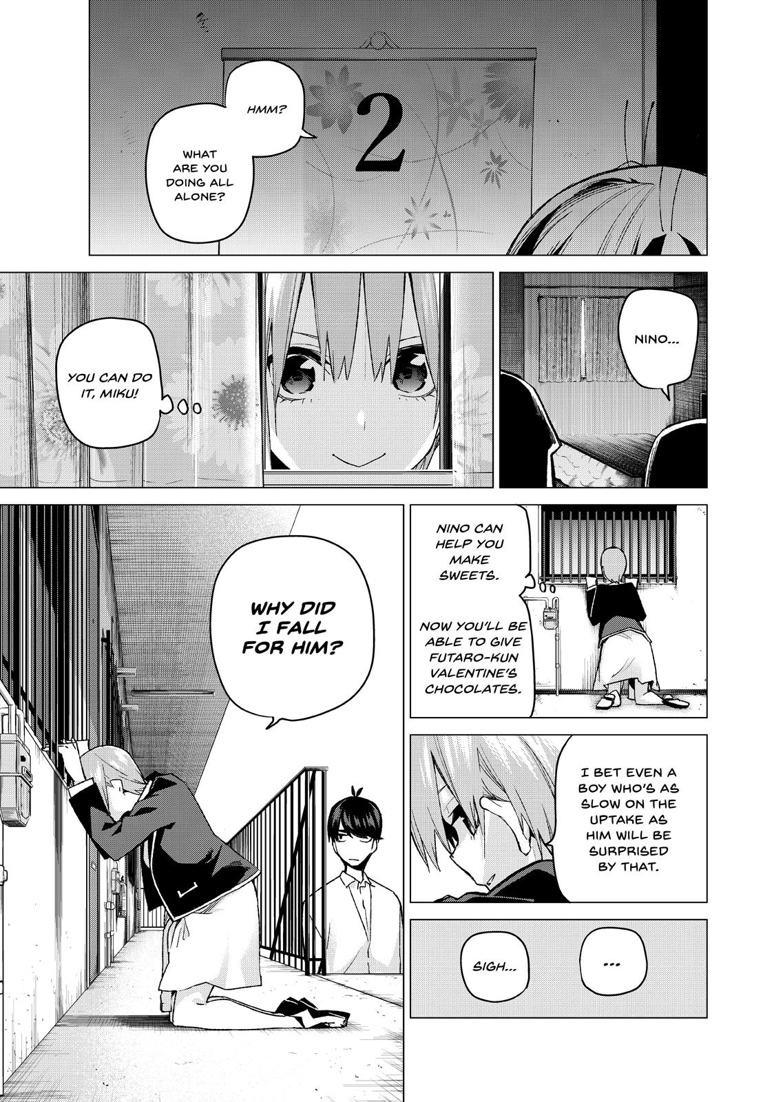 The Quintessential Quintuplets Chapter 58 - Page 3