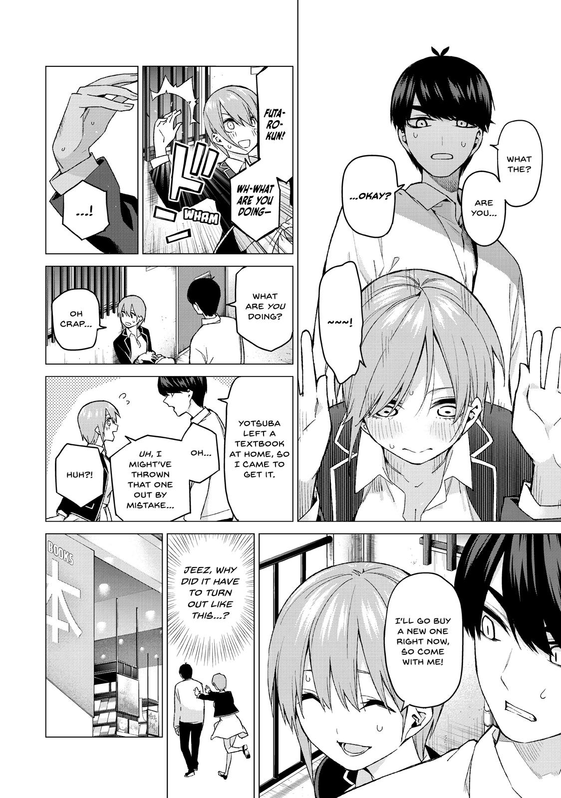 The Quintessential Quintuplets Chapter 58 - Page 4