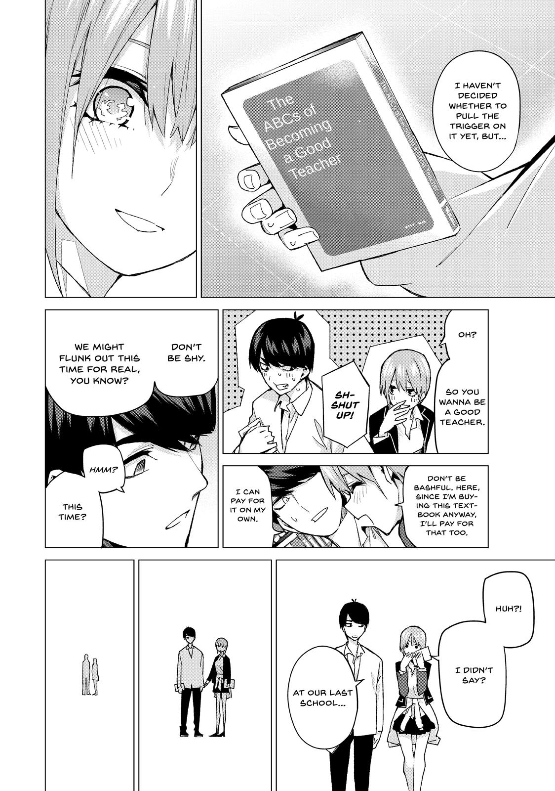 The Quintessential Quintuplets Chapter 58 - Page 6