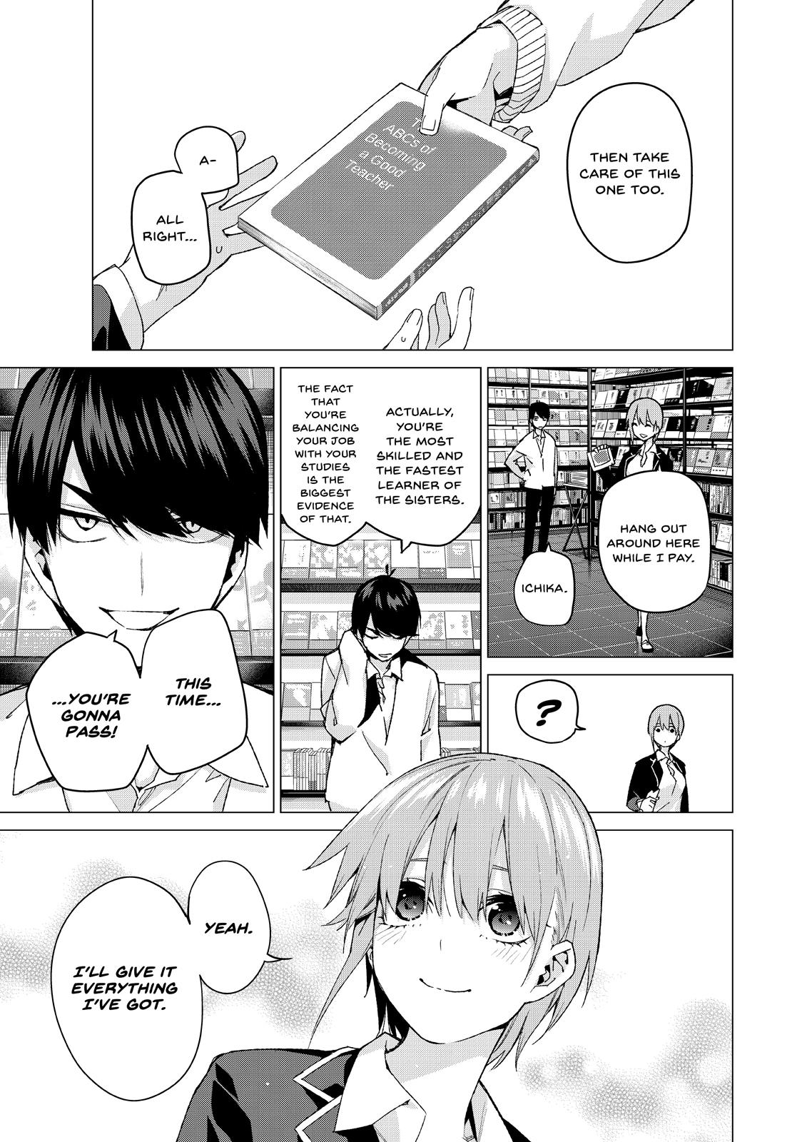 The Quintessential Quintuplets Chapter 58 - Page 7