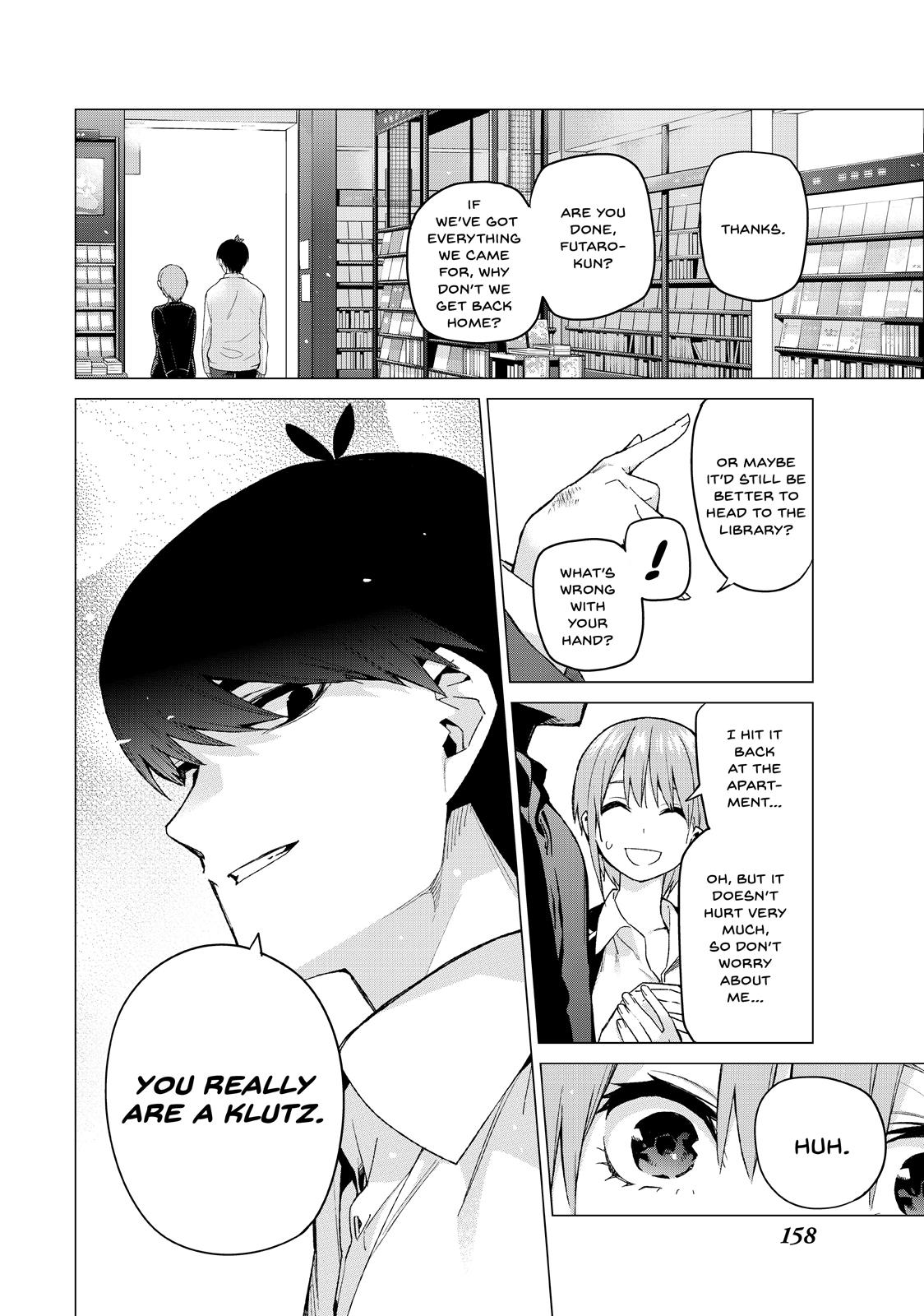 The Quintessential Quintuplets Chapter 58 - Page 12