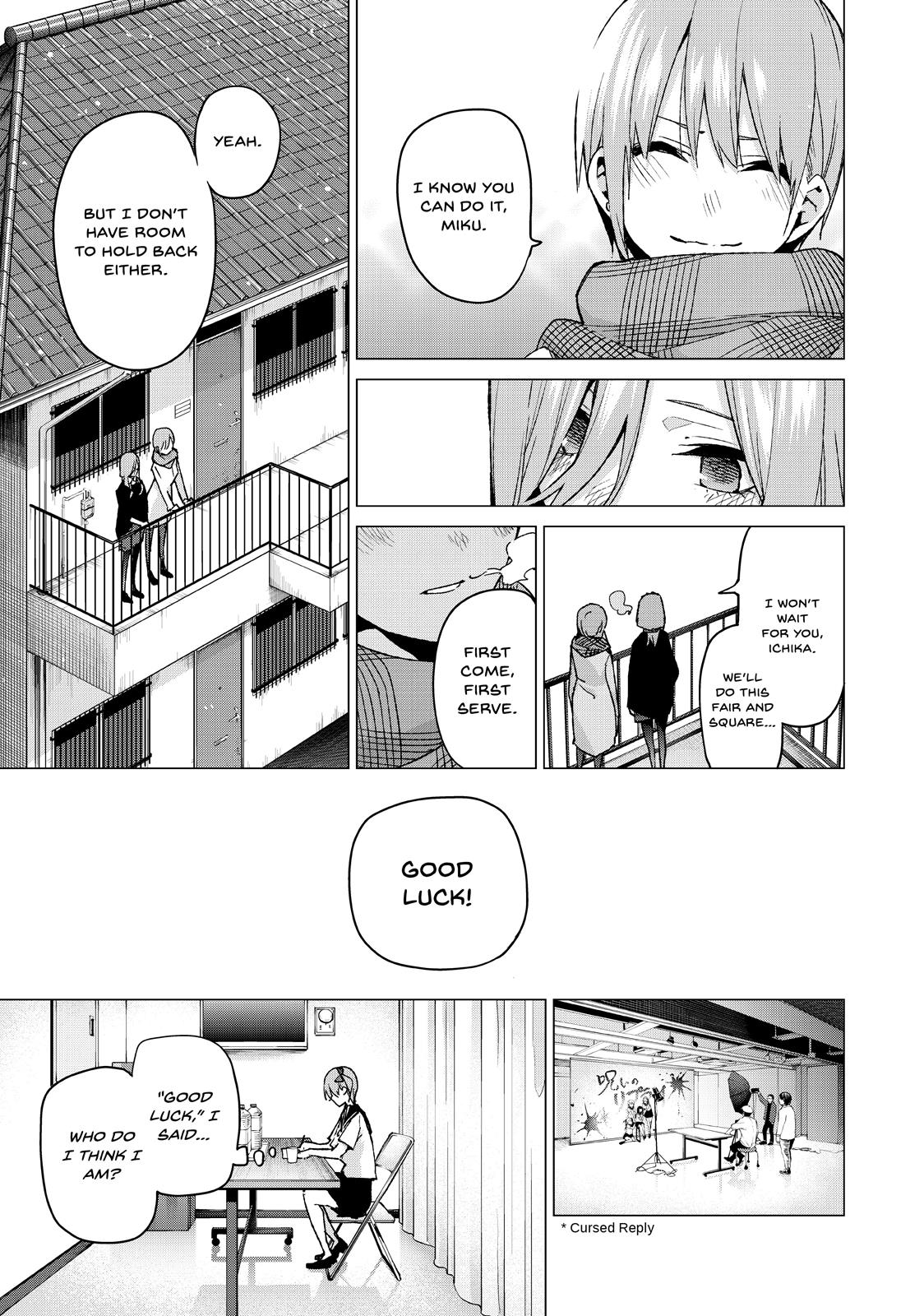 The Quintessential Quintuplets Chapter 58 - Page 15