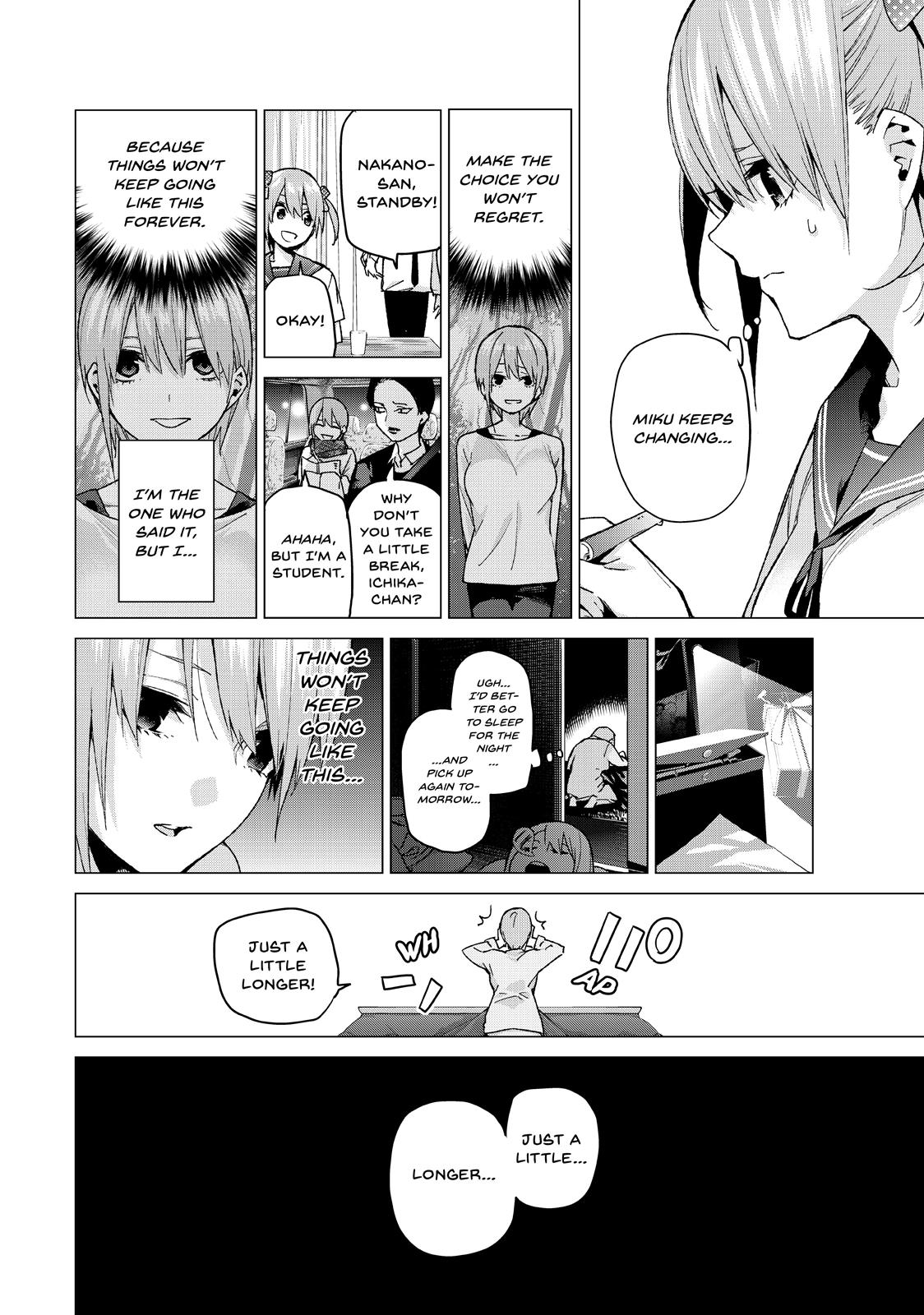 The Quintessential Quintuplets Chapter 58 - Page 16