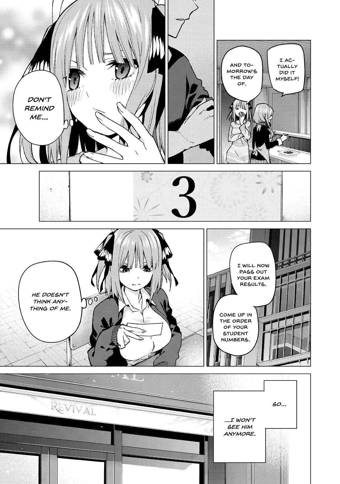 The Quintessential Quintuplets Chapter 59 - Page 3