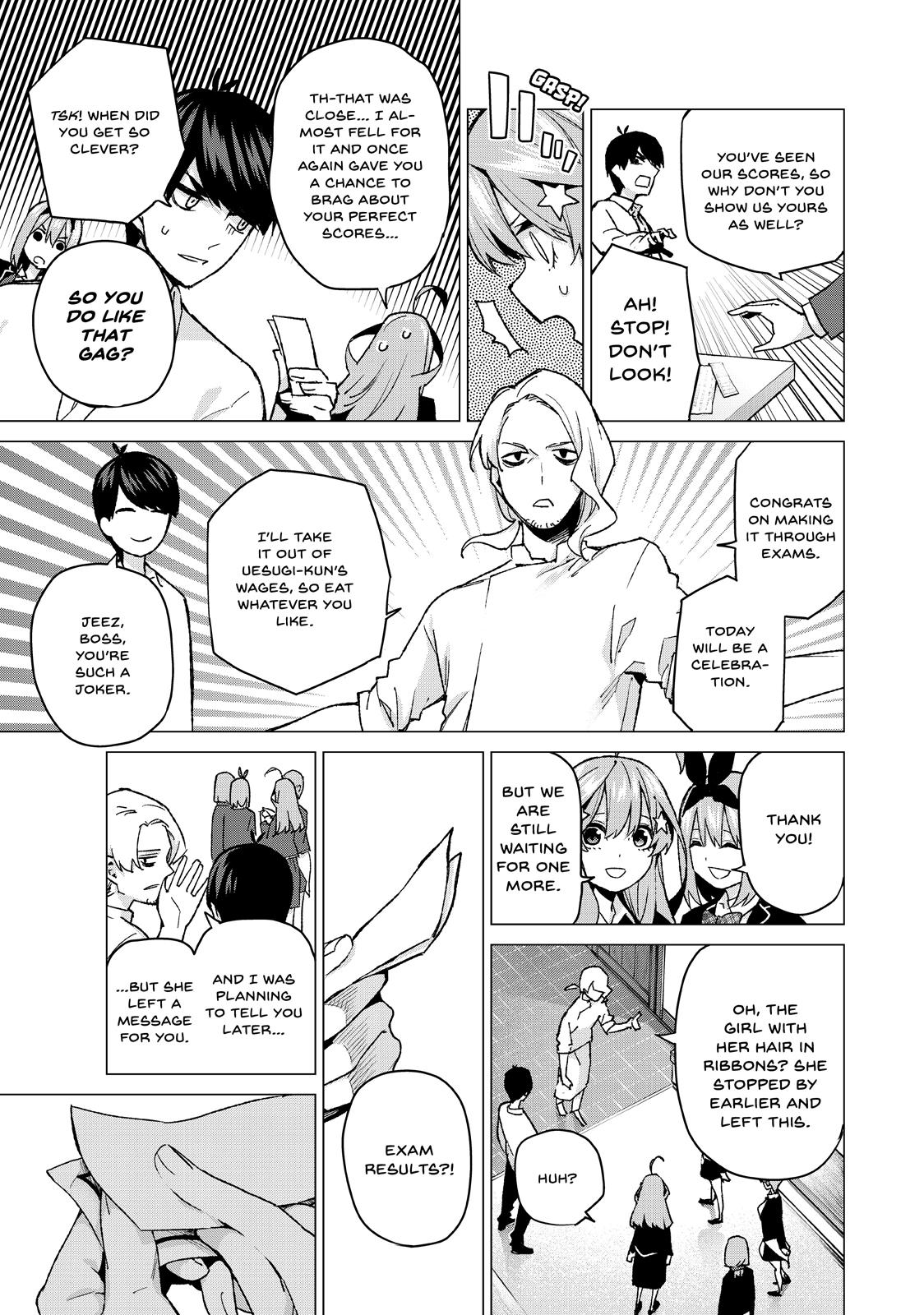 The Quintessential Quintuplets Chapter 59 - Page 5