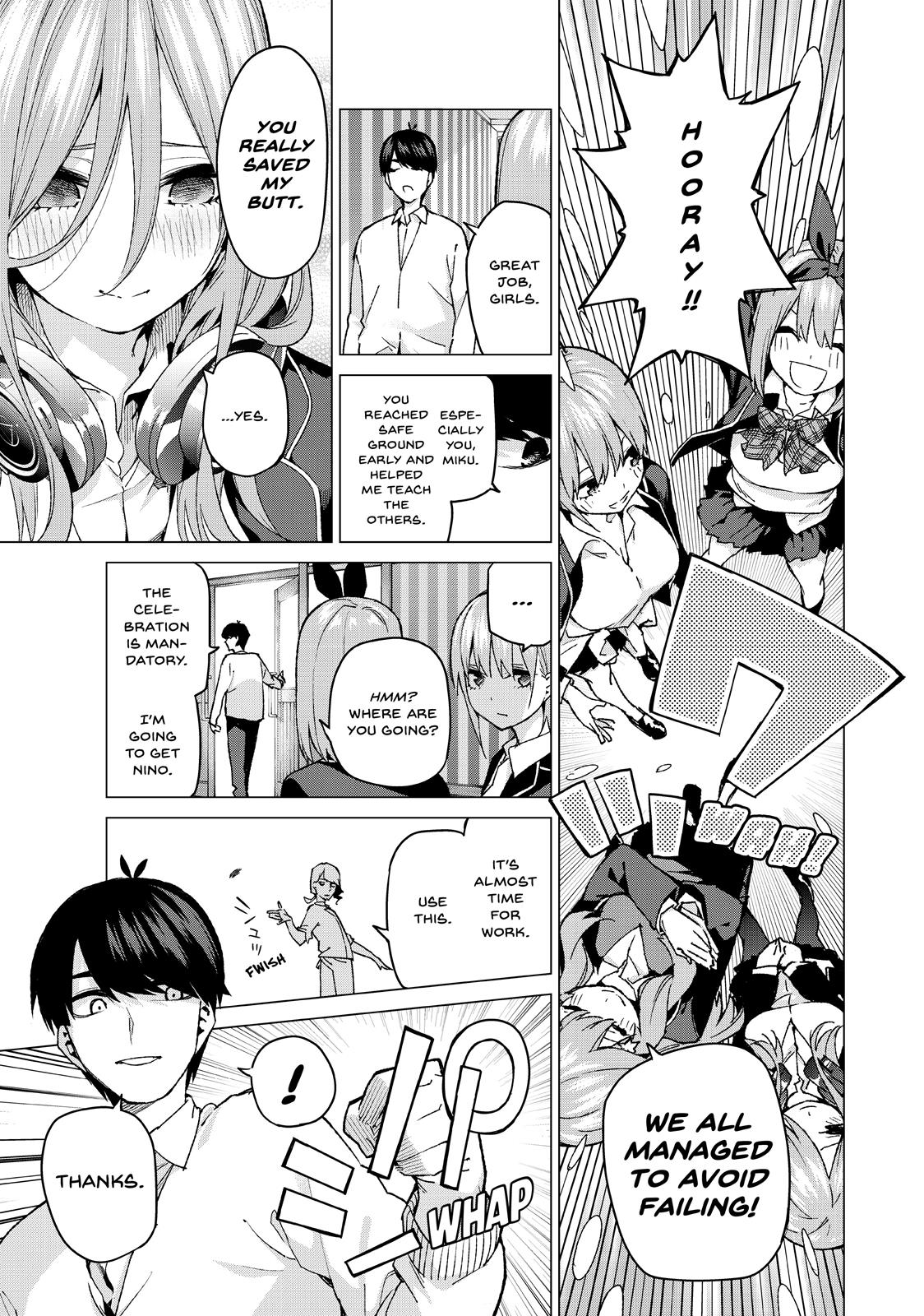 The Quintessential Quintuplets Chapter 59 - Page 7