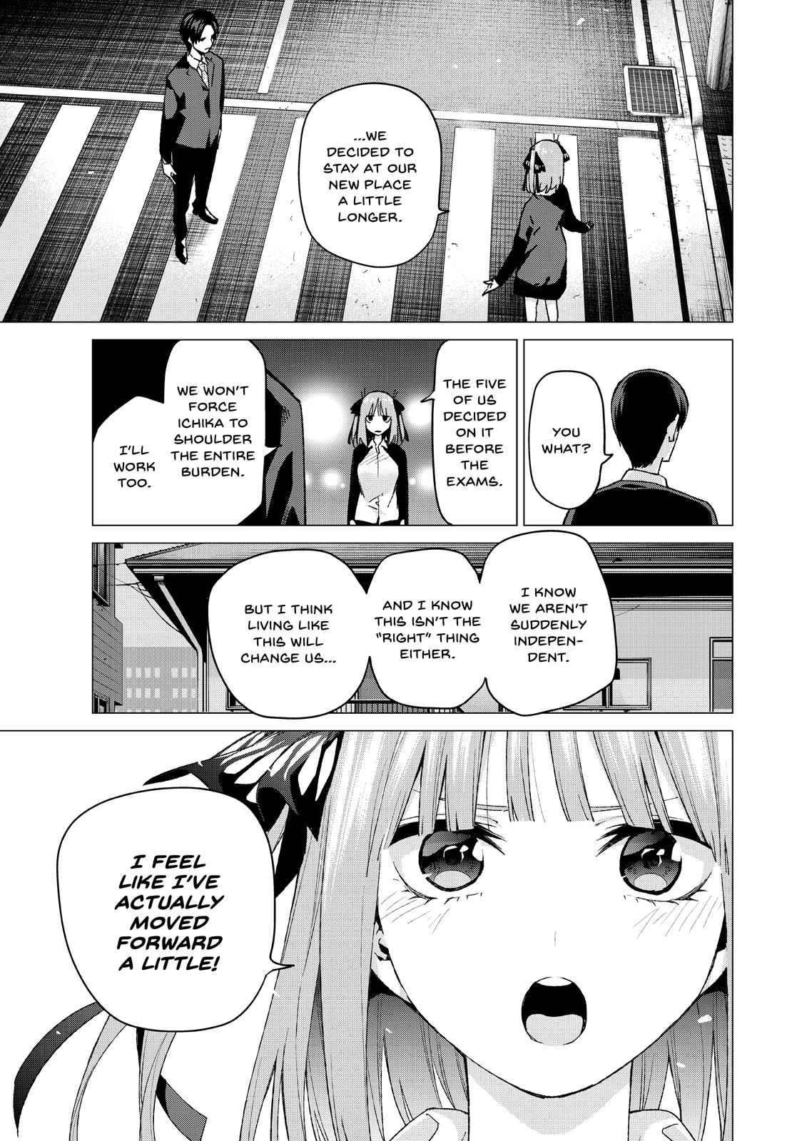The Quintessential Quintuplets Chapter 59 - Page 9