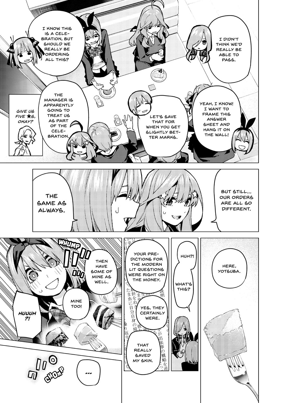 The Quintessential Quintuplets Chapter 60 - Page 7
